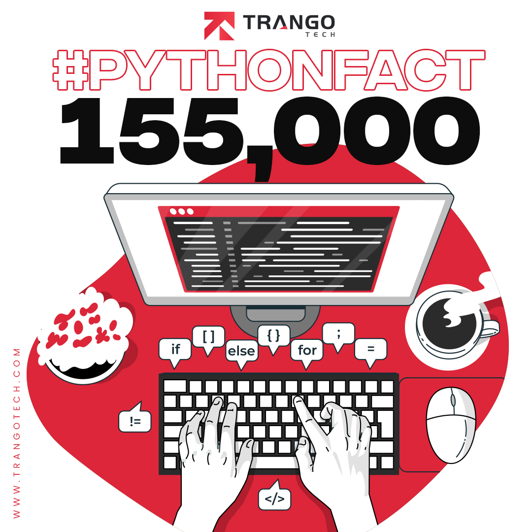 Trango Tech - Did you know that #Python has over 155,000...