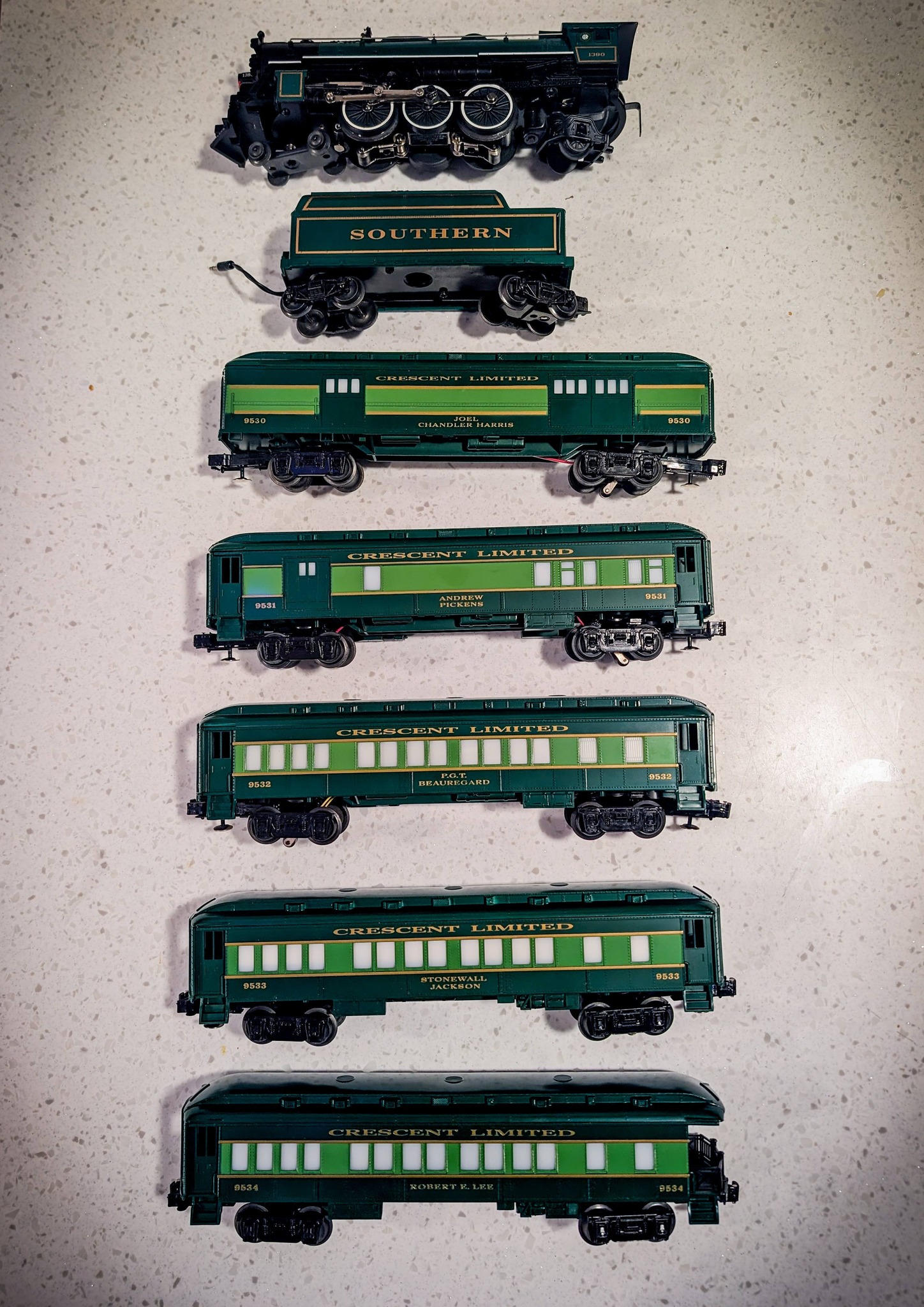 Southern Crescent limited set completion
