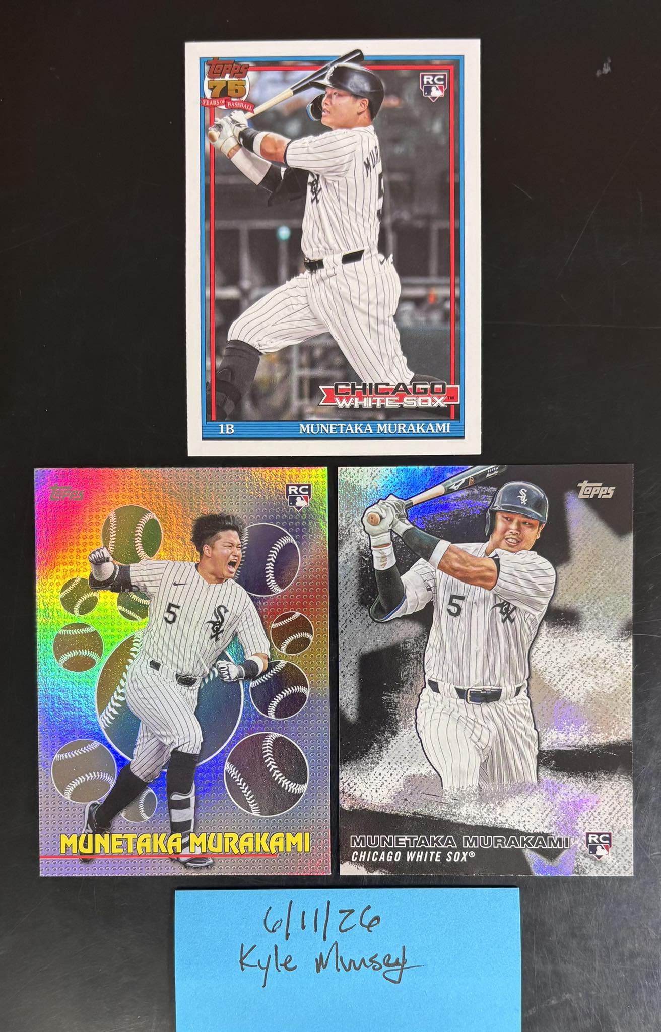 2026 Topps Munetaka Murakami RC Titans of the Game insert for auction