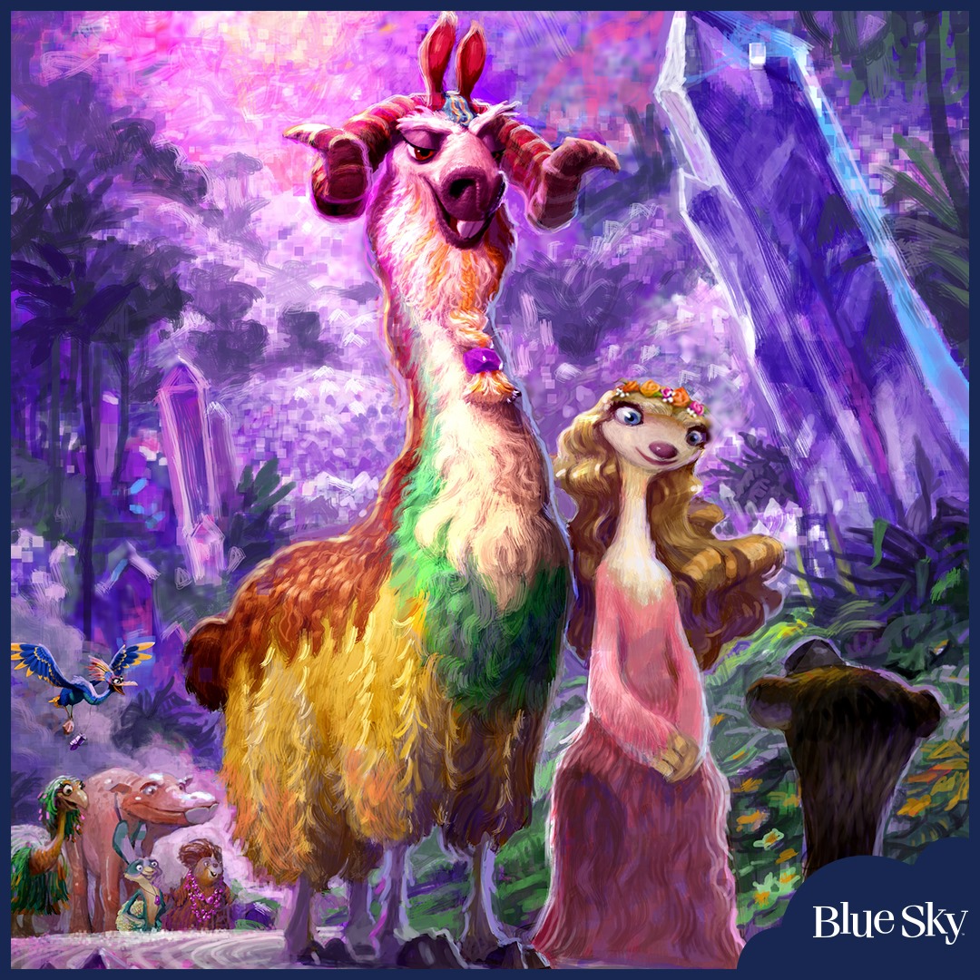 Brooke & Shangri-llama call Geotopia... - Blue Sky Studios