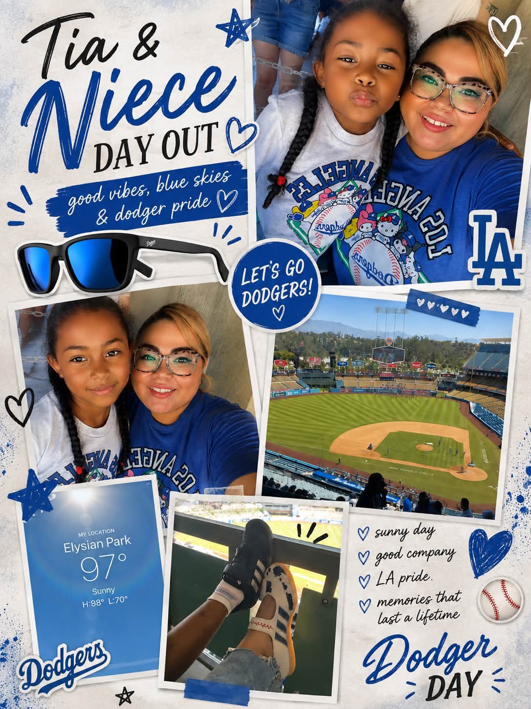 Dodger Stadium game day with UNIQLO sunglasses giveaway | Los