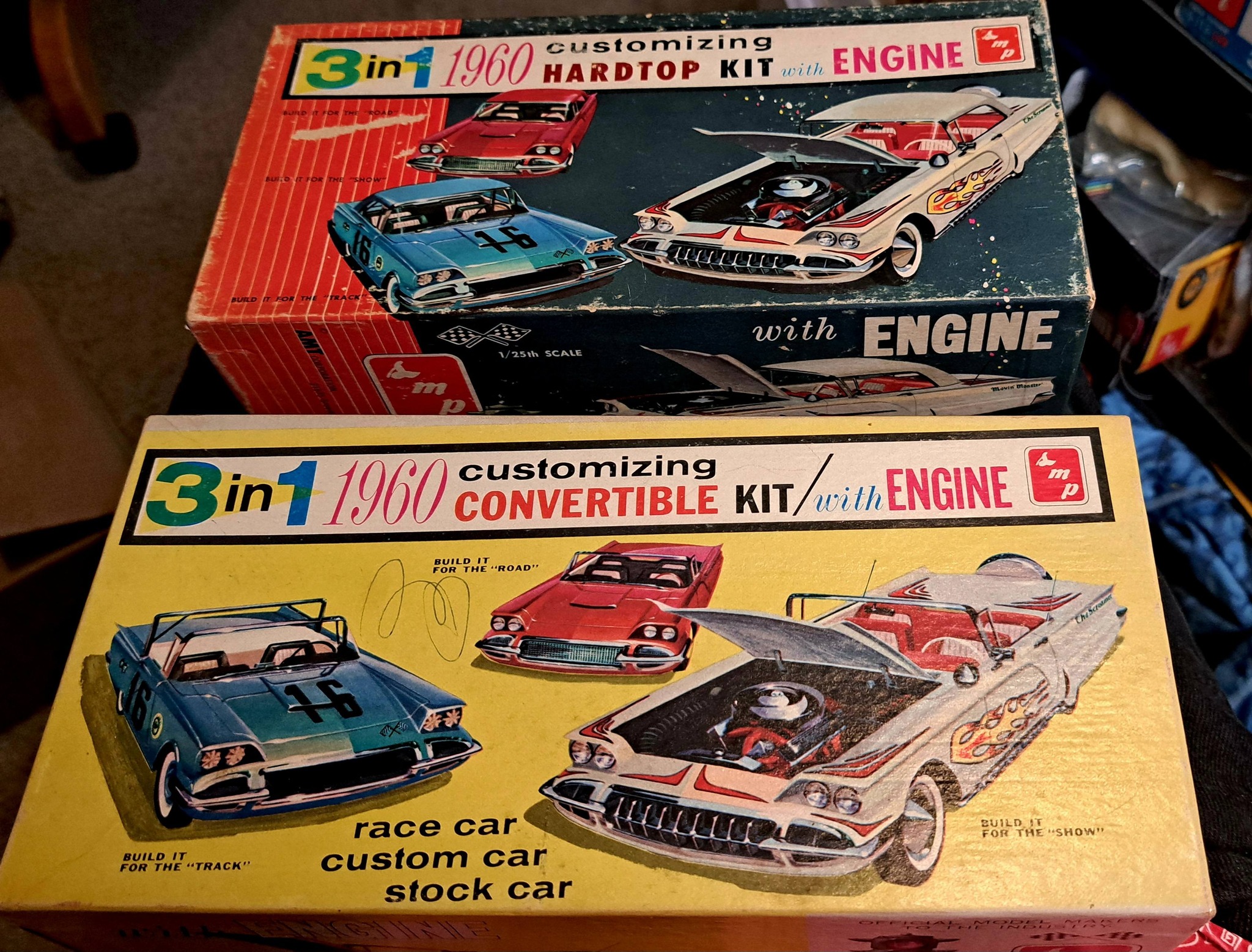 自動車 3in1 1960 convertible kit 模型・プラモデル 3in1 1960 convertible kit