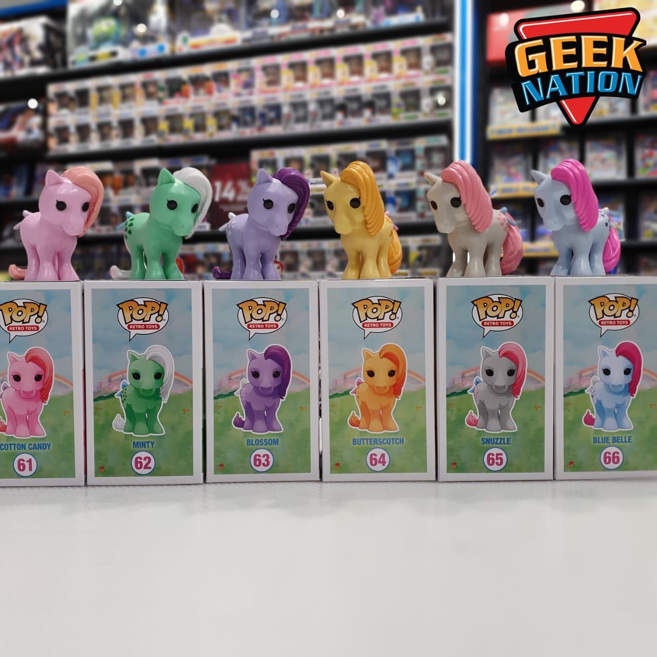 Funko POP! My Little Pony #61 – Cotton Candy Parfumée, édition Exclusive Rétro