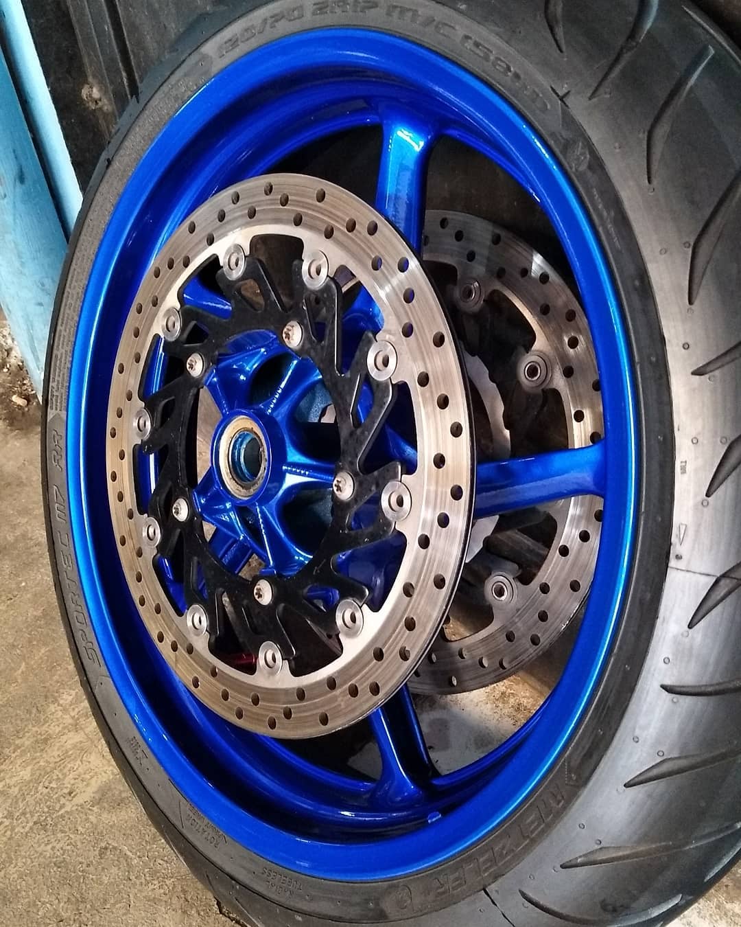 super candy blue yamaha R1... - JDM Project - Joddy Motor