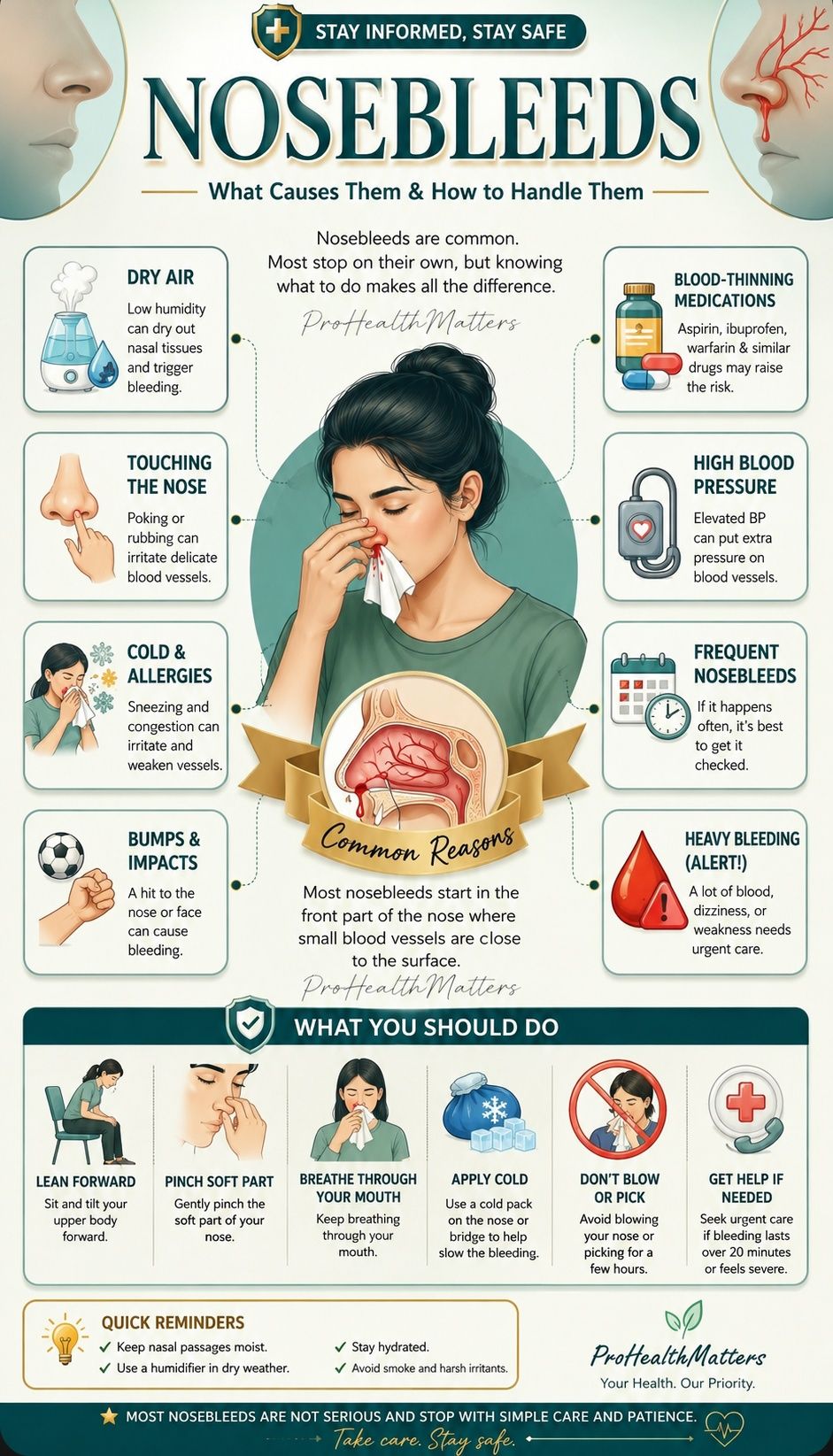Why do these nasal blood gushers occur while you're peacefully catching some ZZZs — and can they somehow be prevented? Our ear, nose and throat specialist has your answers