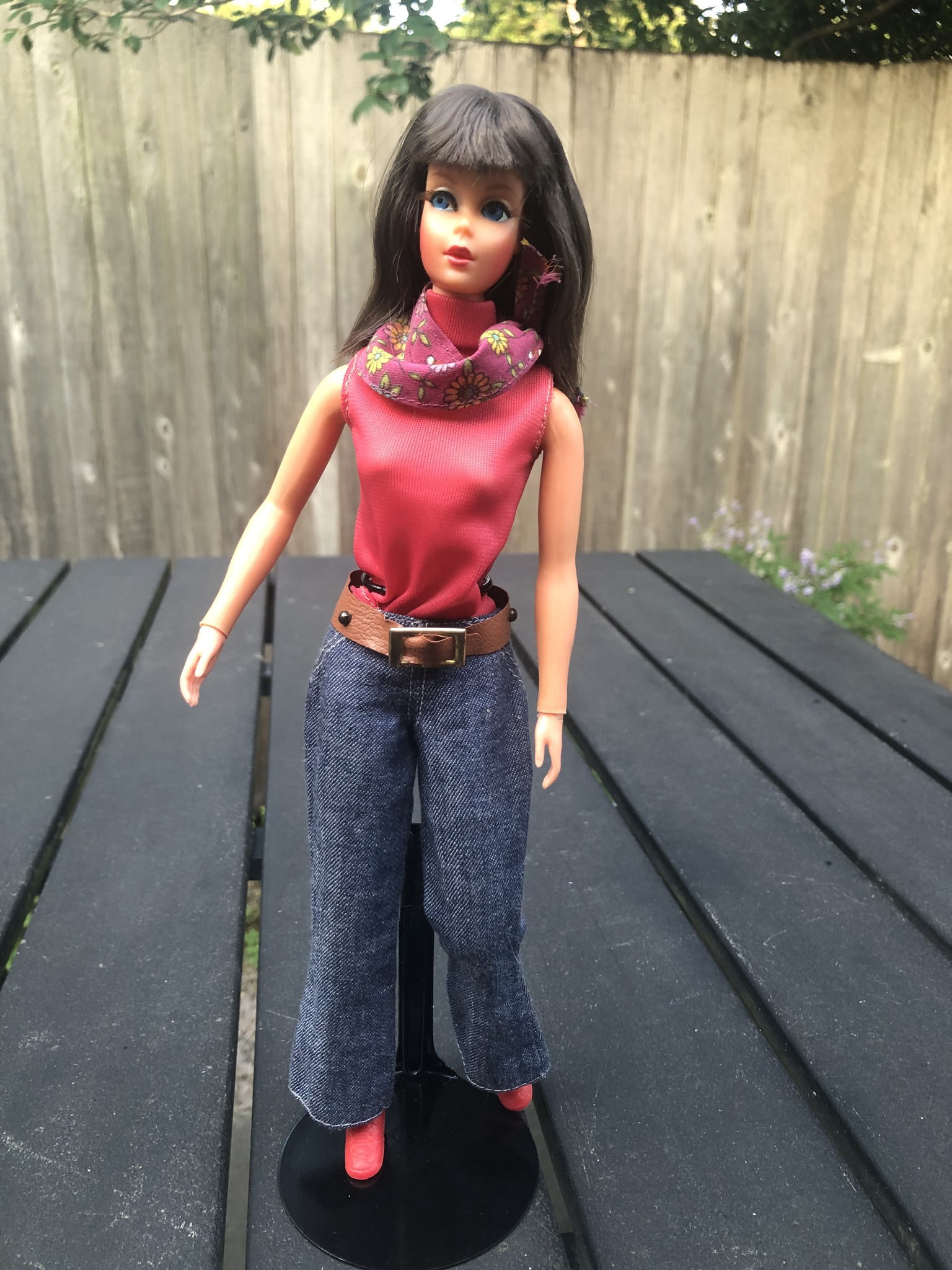 Barbie in 2012 reproduction outfits