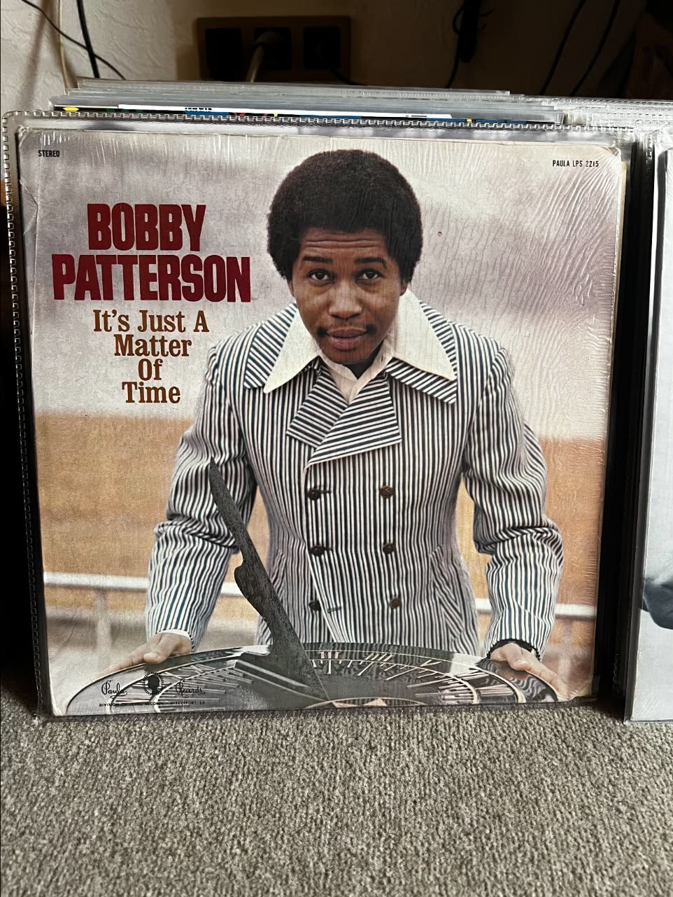 洋楽 Bobby Patterson/It's Just A MatterOfTime Bobby Patterson It's Just A Matter Of Time vinyl record