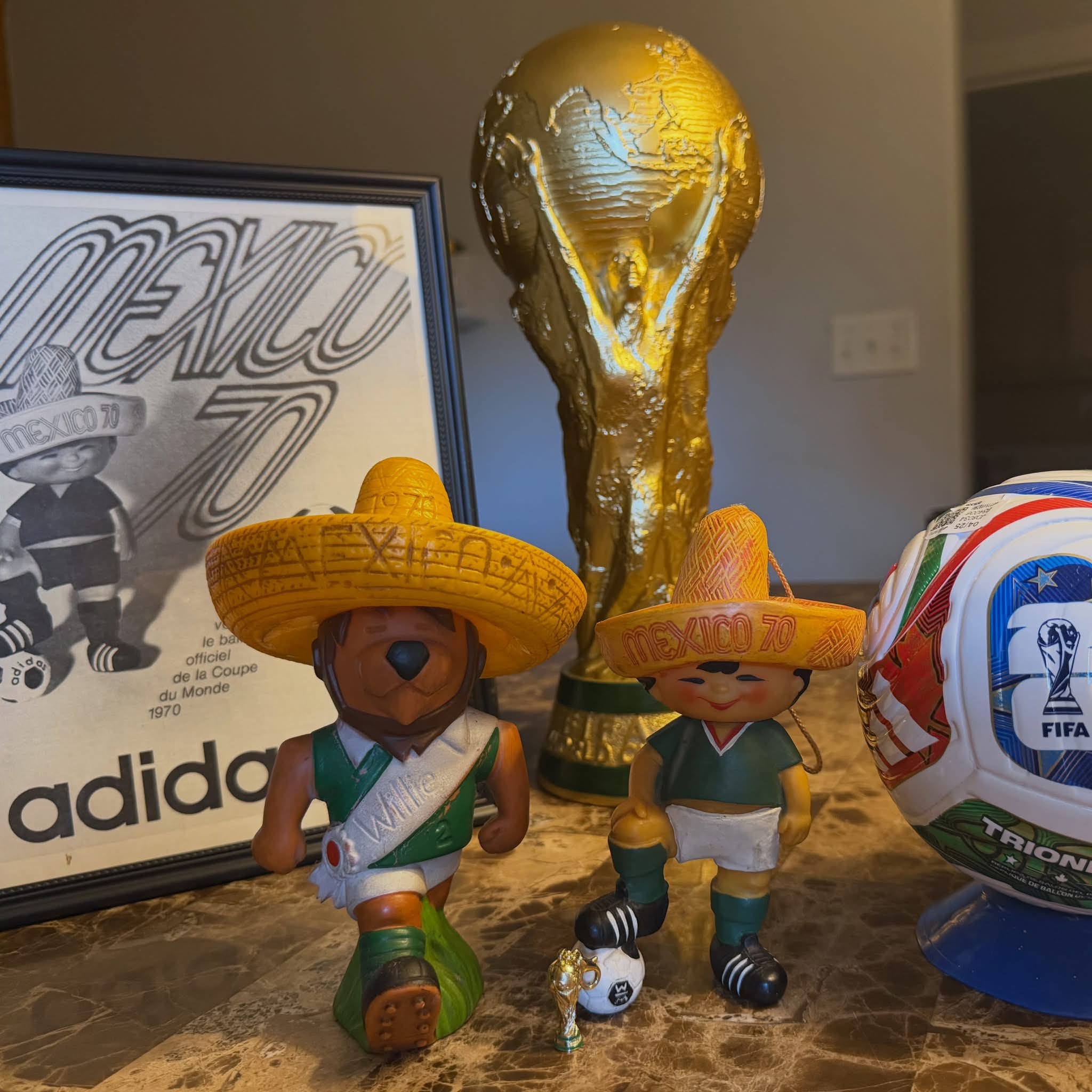 FIFA World Cup Mascots from 1970 to 1998