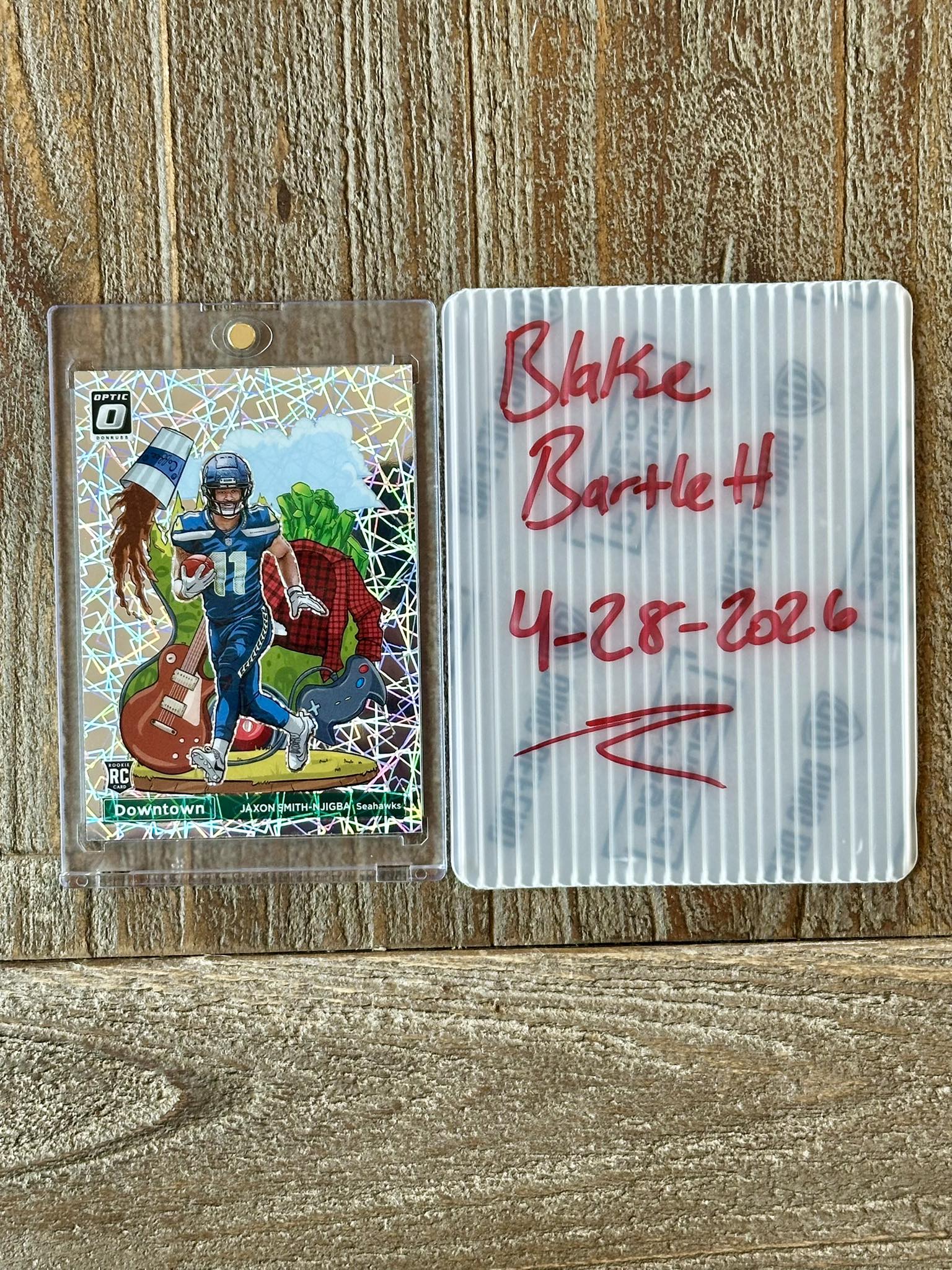 Jaxon Smith-Njigba's clutch TD lands the first Topps NOW NFL