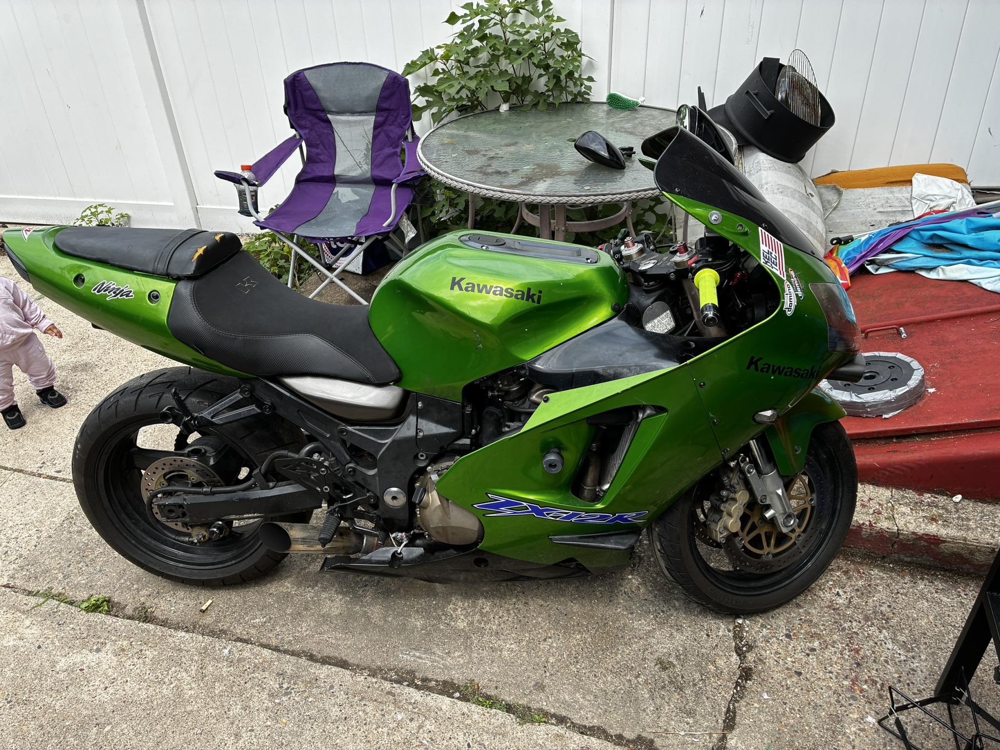 What mods are available for a ZX12R?