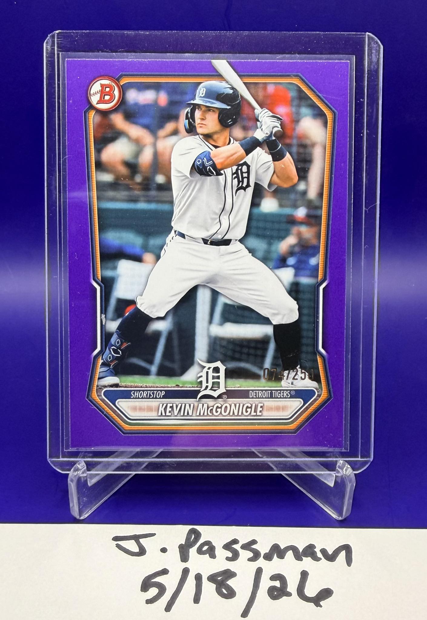 2026 Bowman Wyatt Sanford baseball card auction