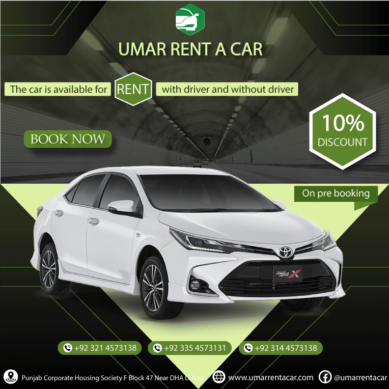 Umar Rent A Car - YOU CAN BOOK NOW #SAZUKI #WAGONR #Toyota...
