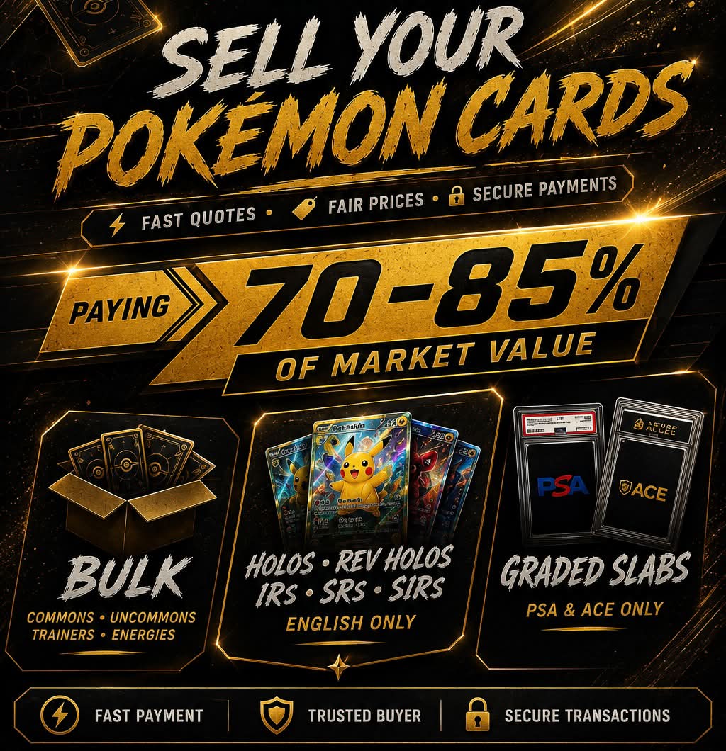 🎉 Pokémon TCG Collector's Sale! 🎉 💎 Rare AR & SR Bulk Lots (100