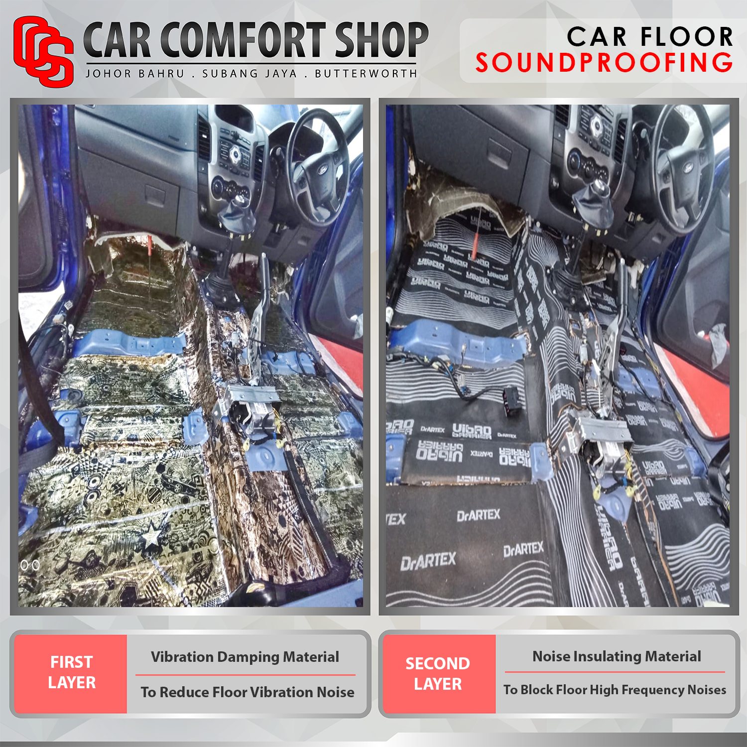 Ford Ranger Soundproofing !!! 🚙... - CCS Car Comfort Shop