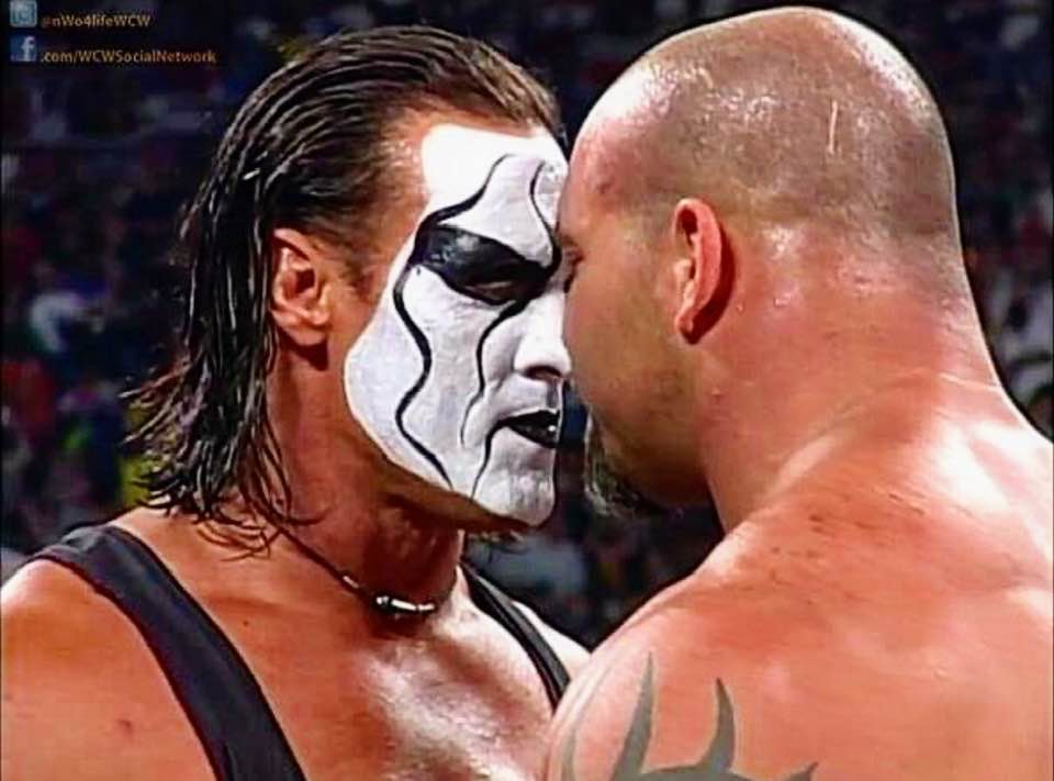 WCW legends Bill Goldberg & Sting reunited at yesterday's Big