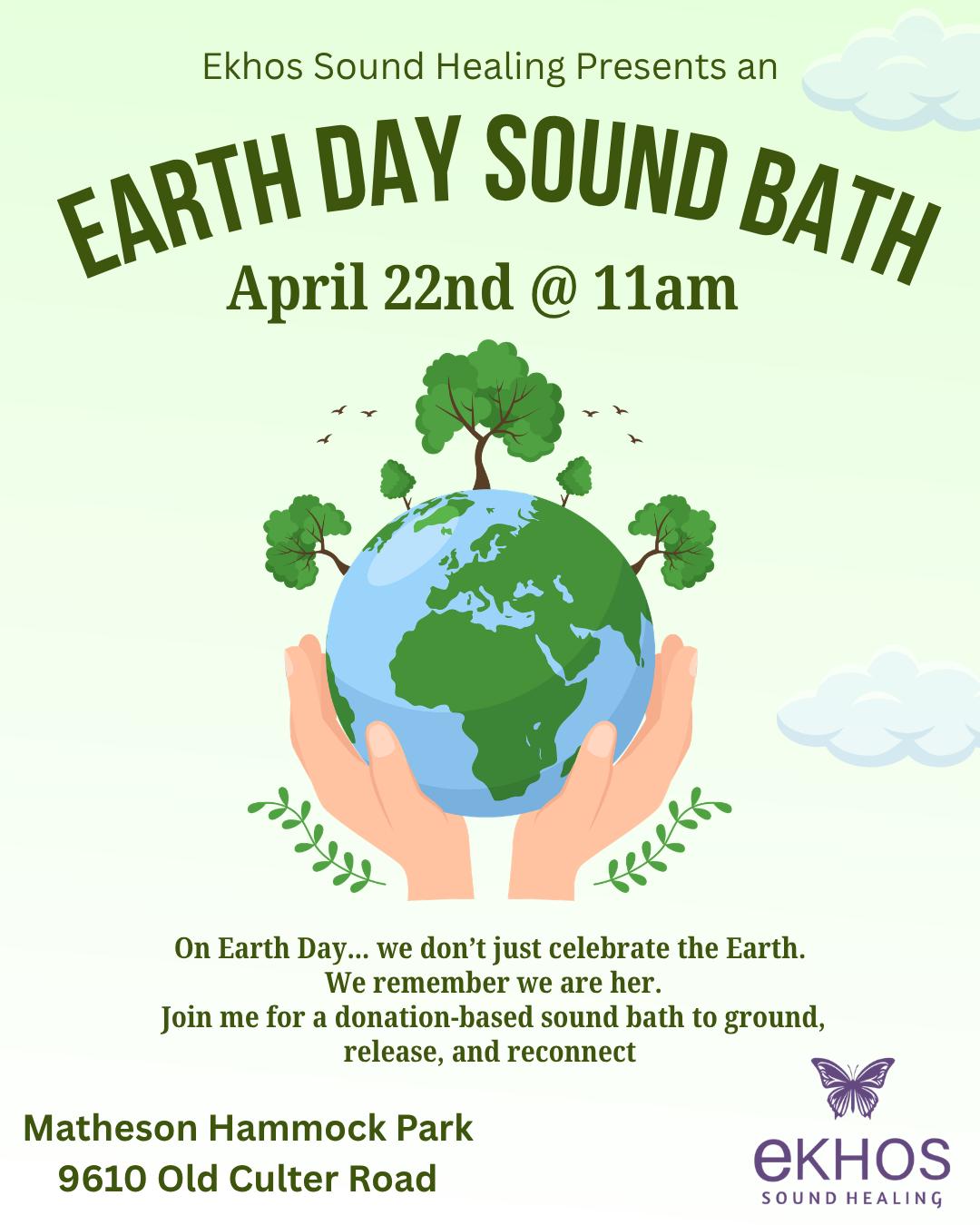 *FREE* Earth Day Sound Bath