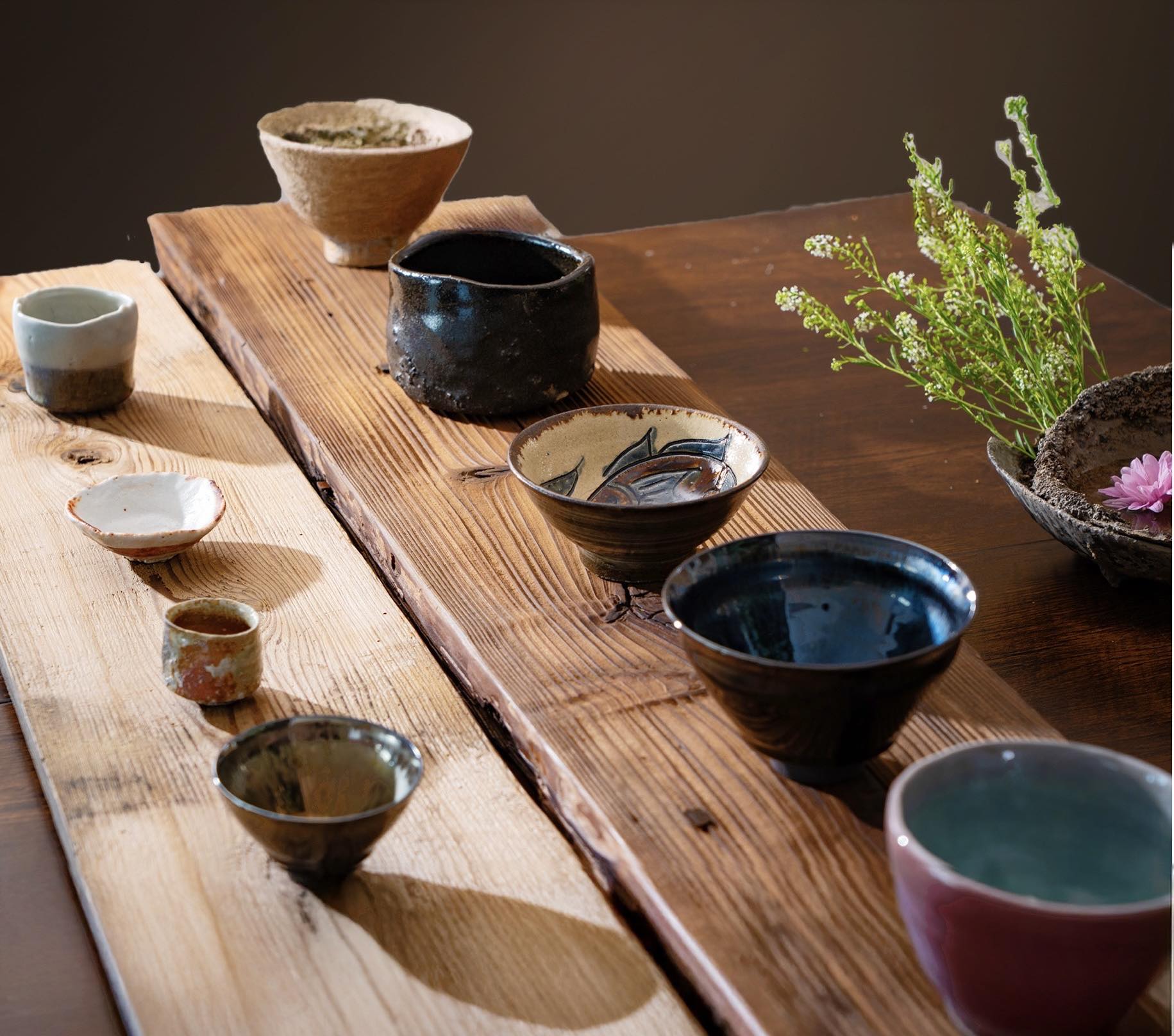 古唐津 小山路青手茶碗(発掘手)➂ 古唐津 小山路青手