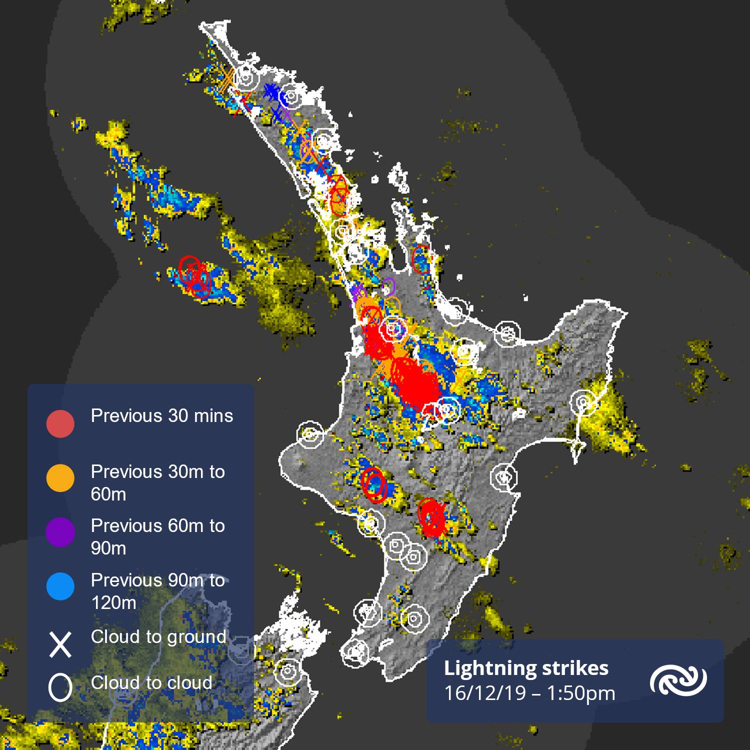 ⛈Thunderstorms⛈ Our radar... - MetService New Zealand