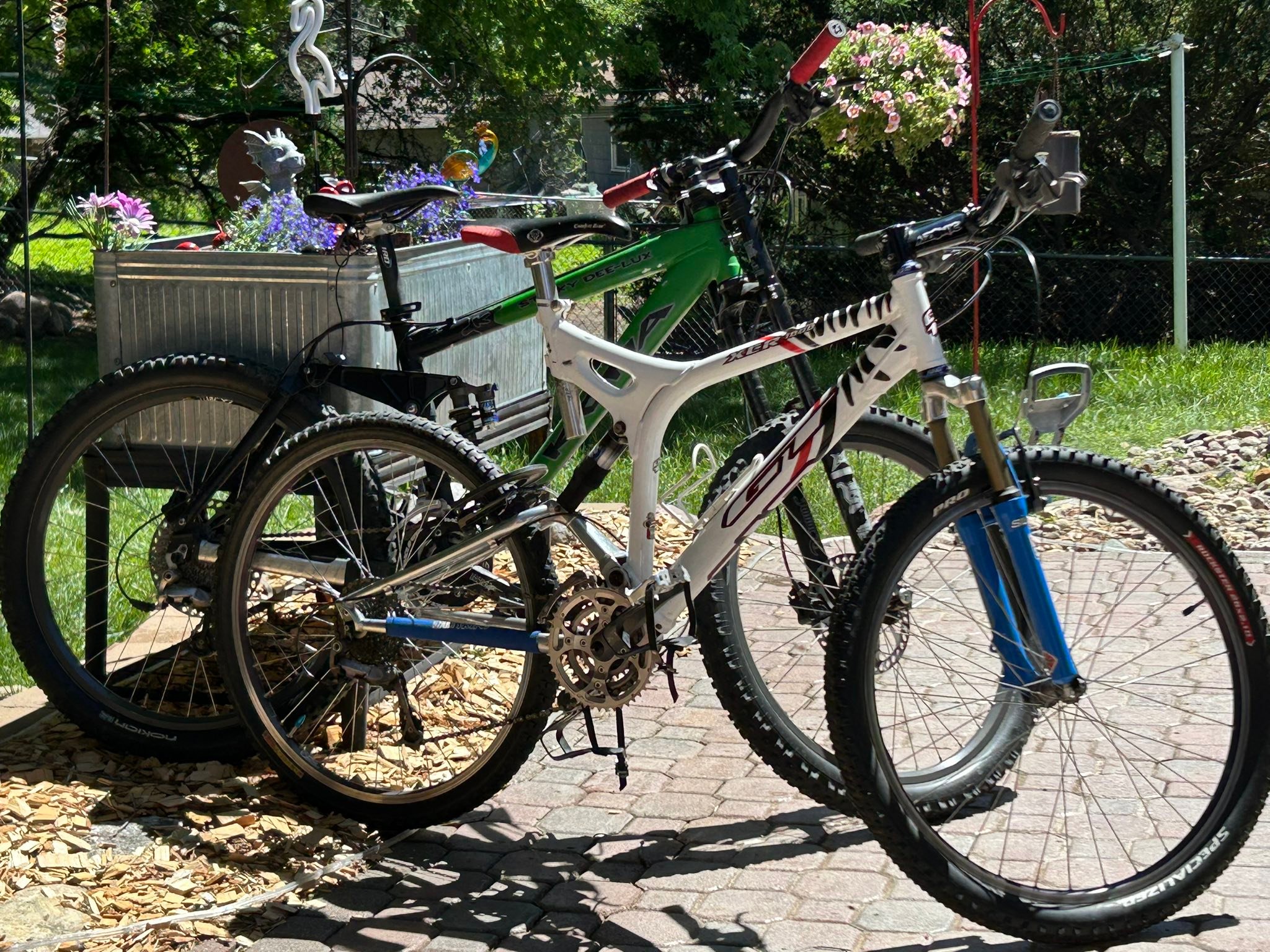 Vintage GT mountain bikes from the 2000s