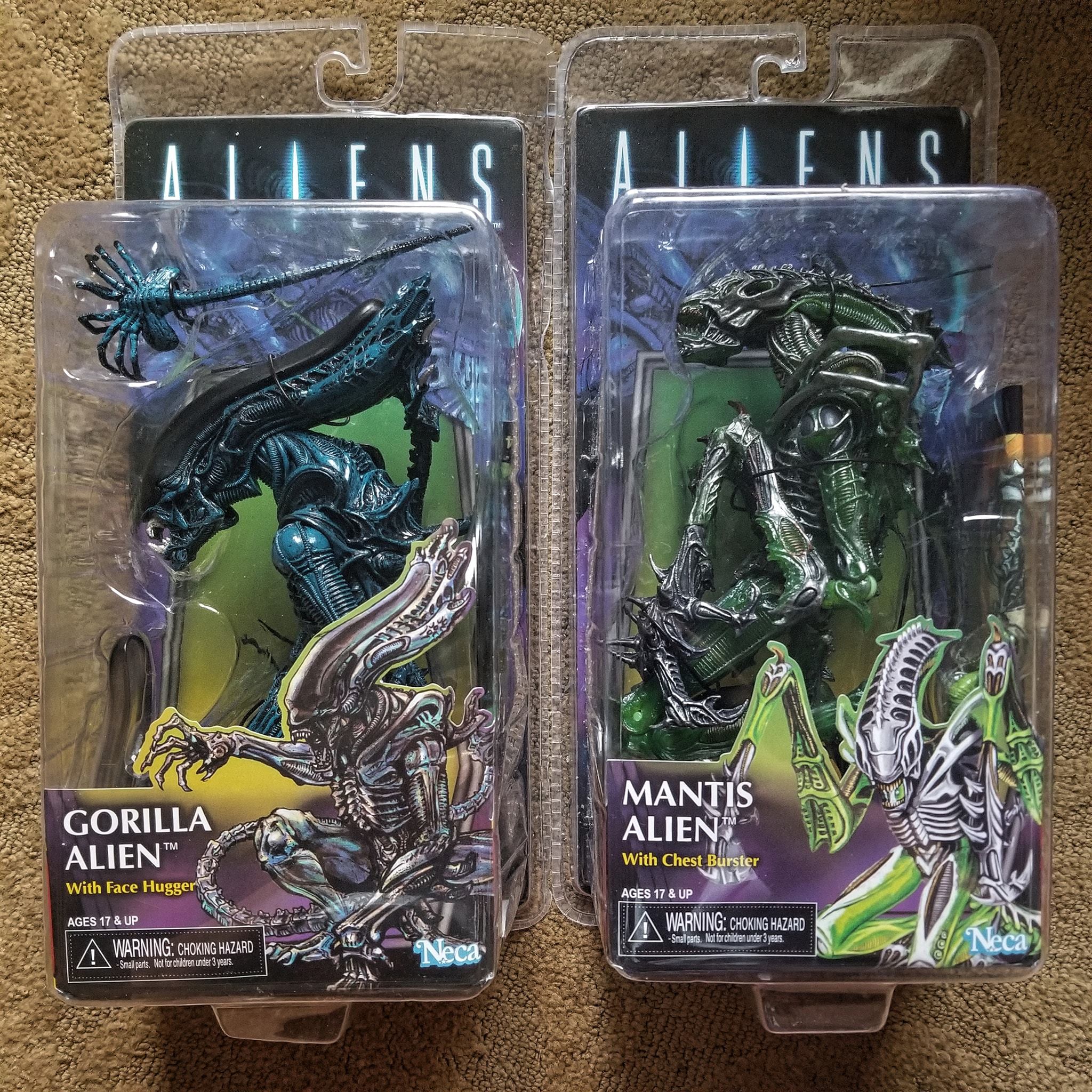 Kenner's last line of ALIENS and PREDATOR action-figures came in