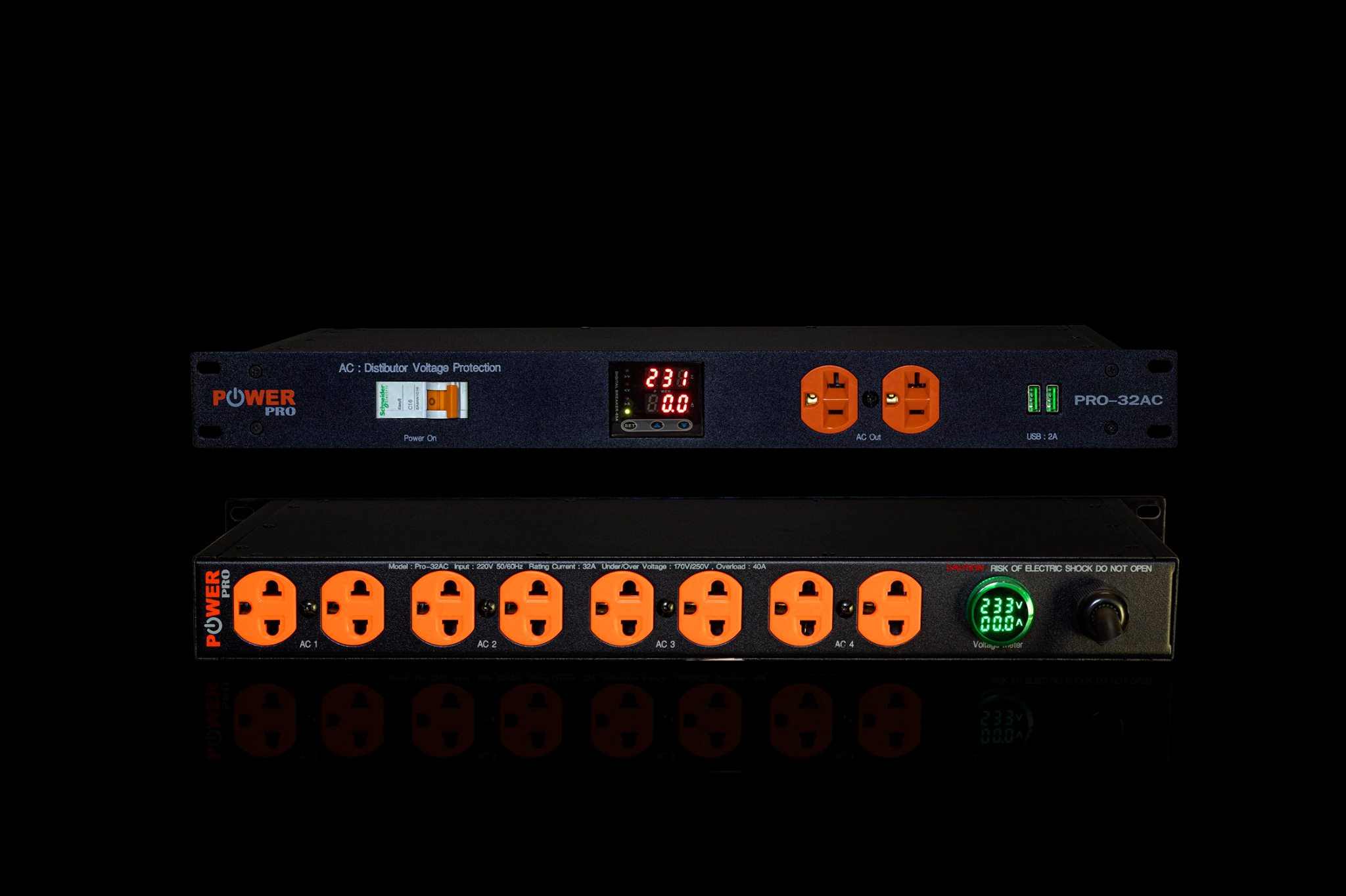 Pro:32Ac ------------------------------- AC:Outlet Multiple Rack_1U ใช้ ...