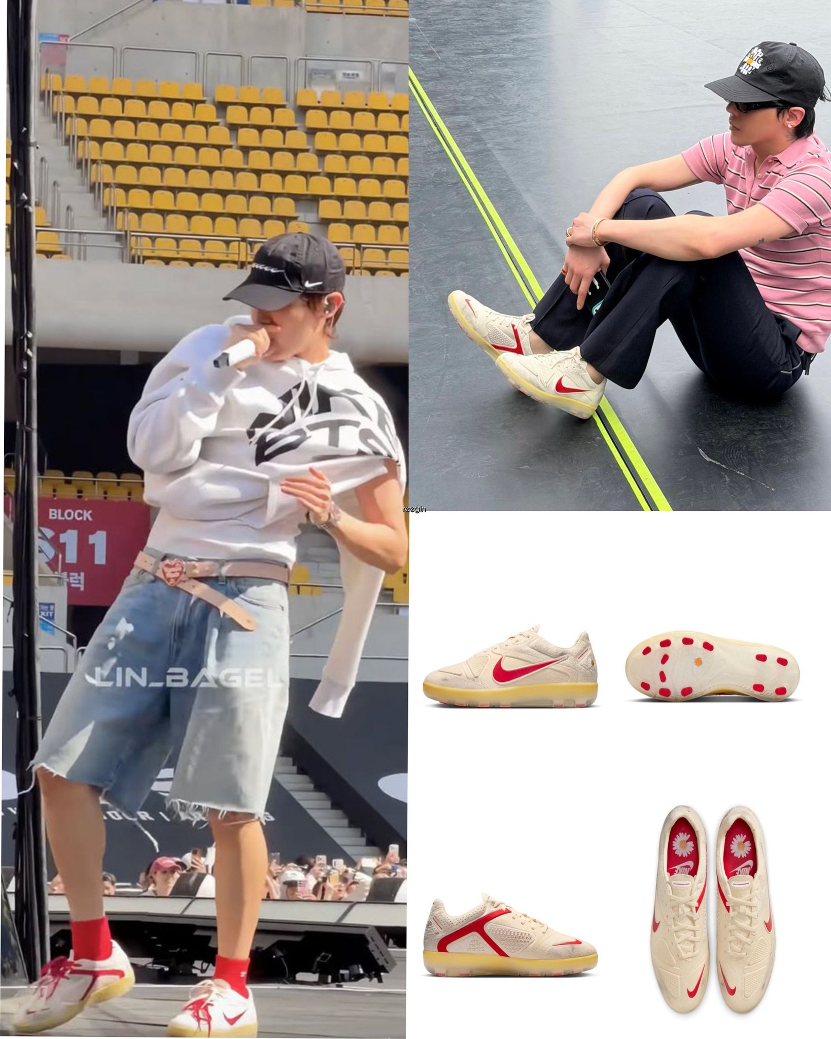 Reegin - The G-DRAGON PEACEMINUSONE x VERDY collab red cap is the 