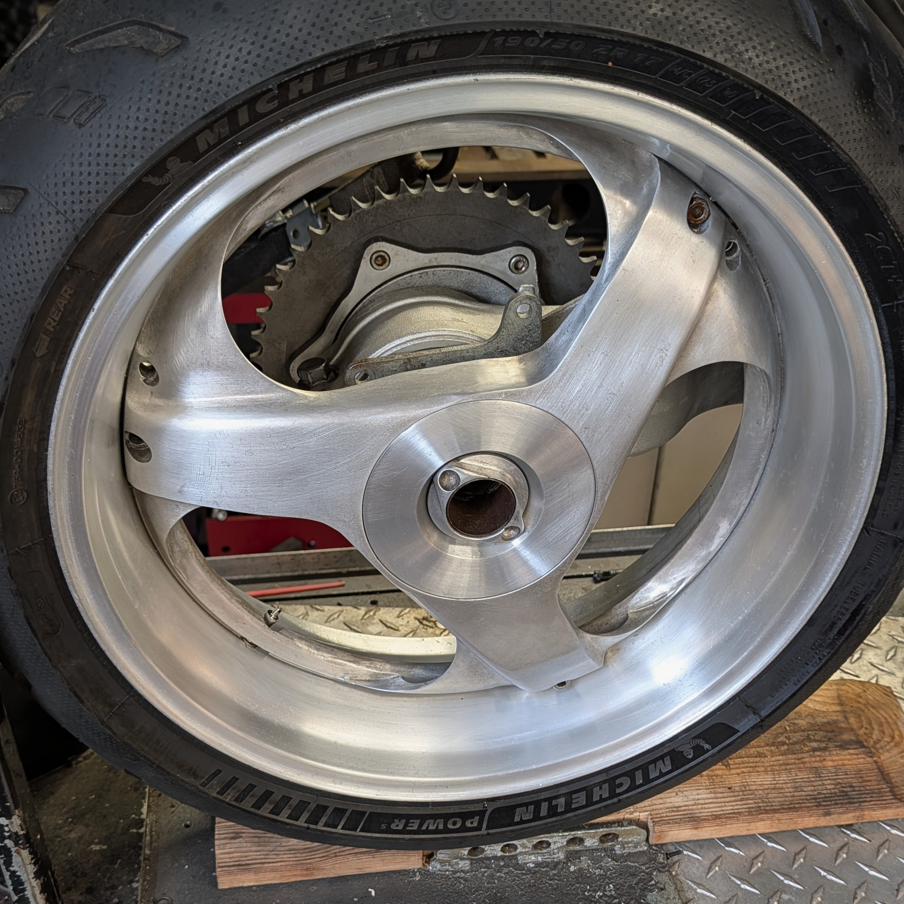 シェイプミクスチャー Motorcycle Wheel Assembly Parts List