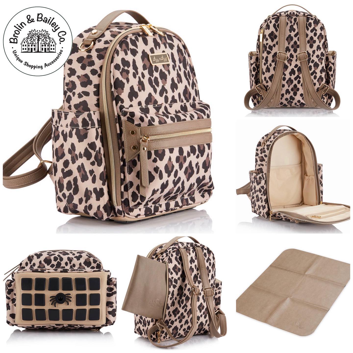 itzy ritzy leopard mini backpack Small Diaper Bag - Plus Parenting is an adventure sport so get the right gear @Itzy Ritzy 😍😍 #diaperbagessentials #diaperbagbackpack