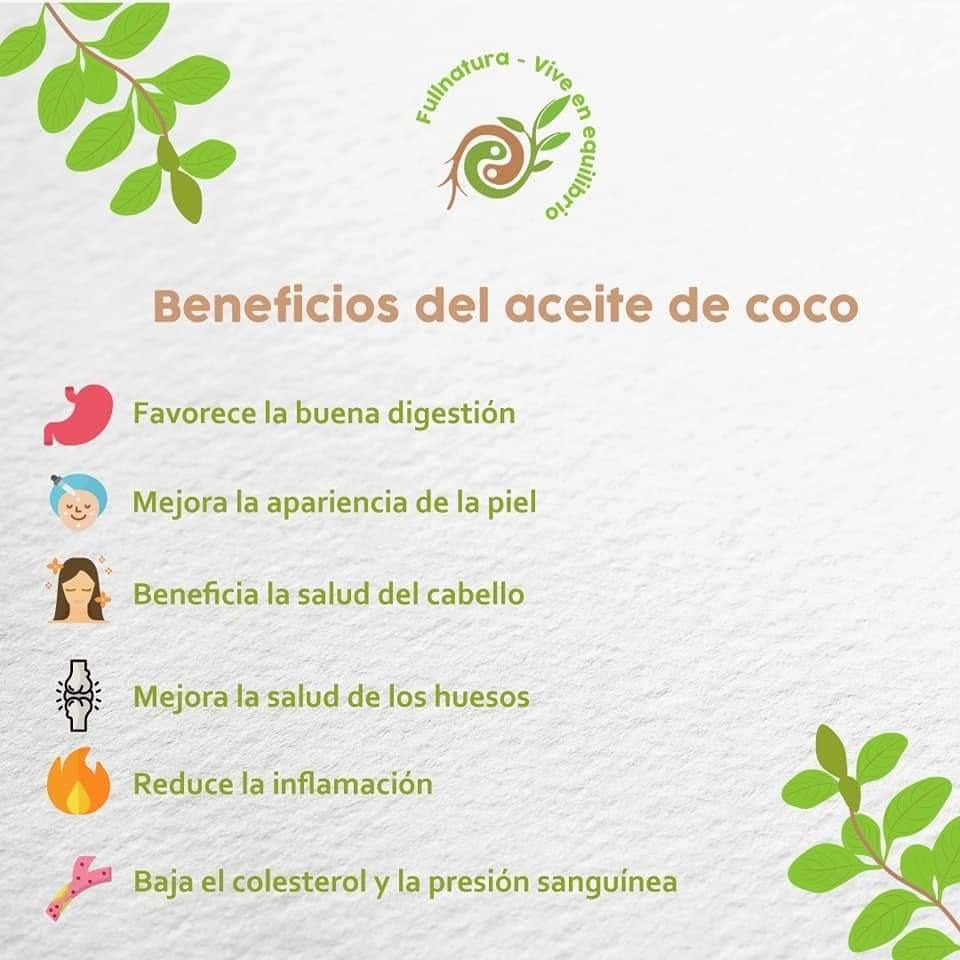 Full Natura - ¡ACEITE DE COCO! 🍃😉 Conoce los increibles...