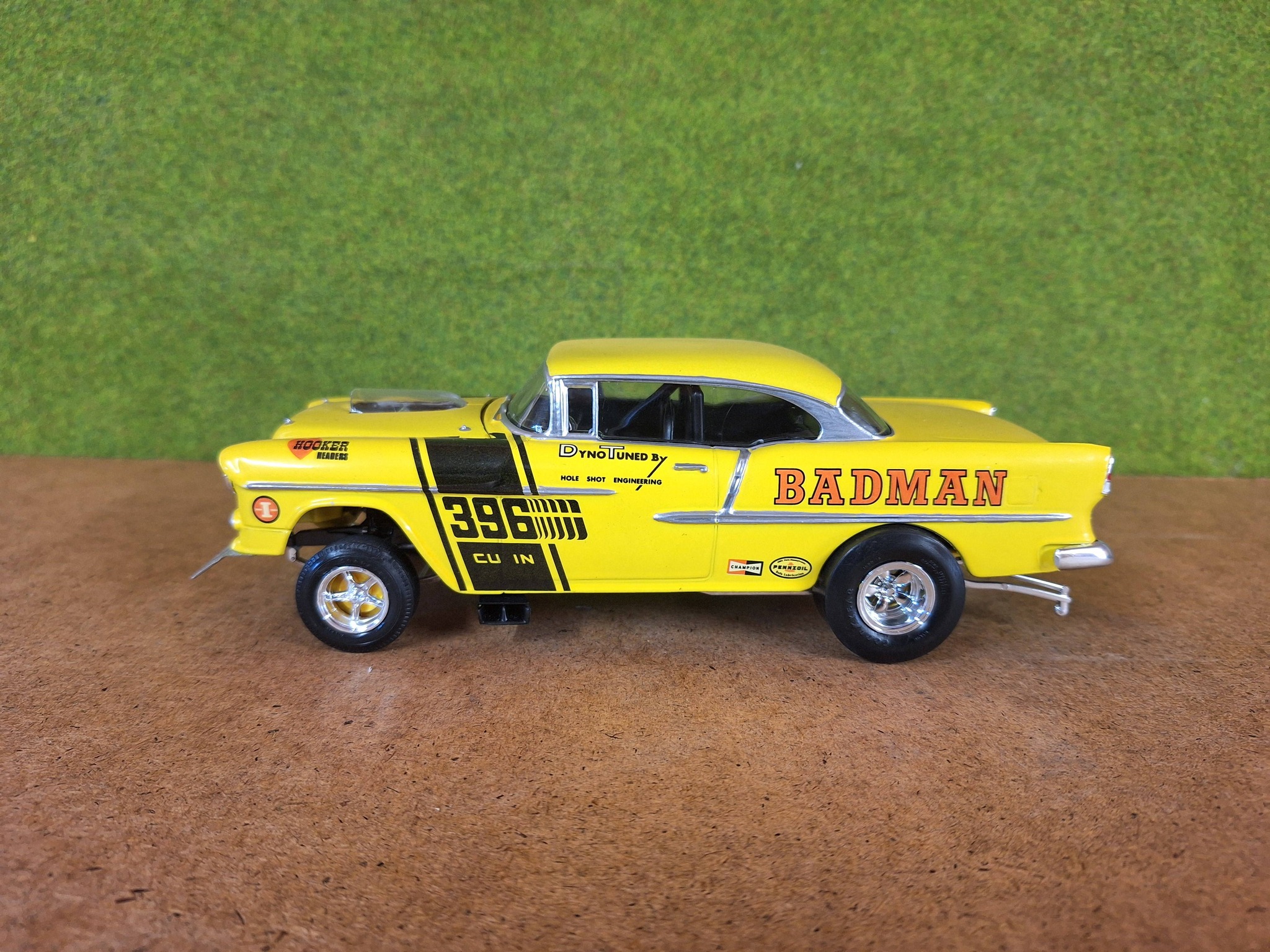 自動車 MONOGRAM 1955 Chevy Funny Car 1/24 Monogram 1/24 Badman model car