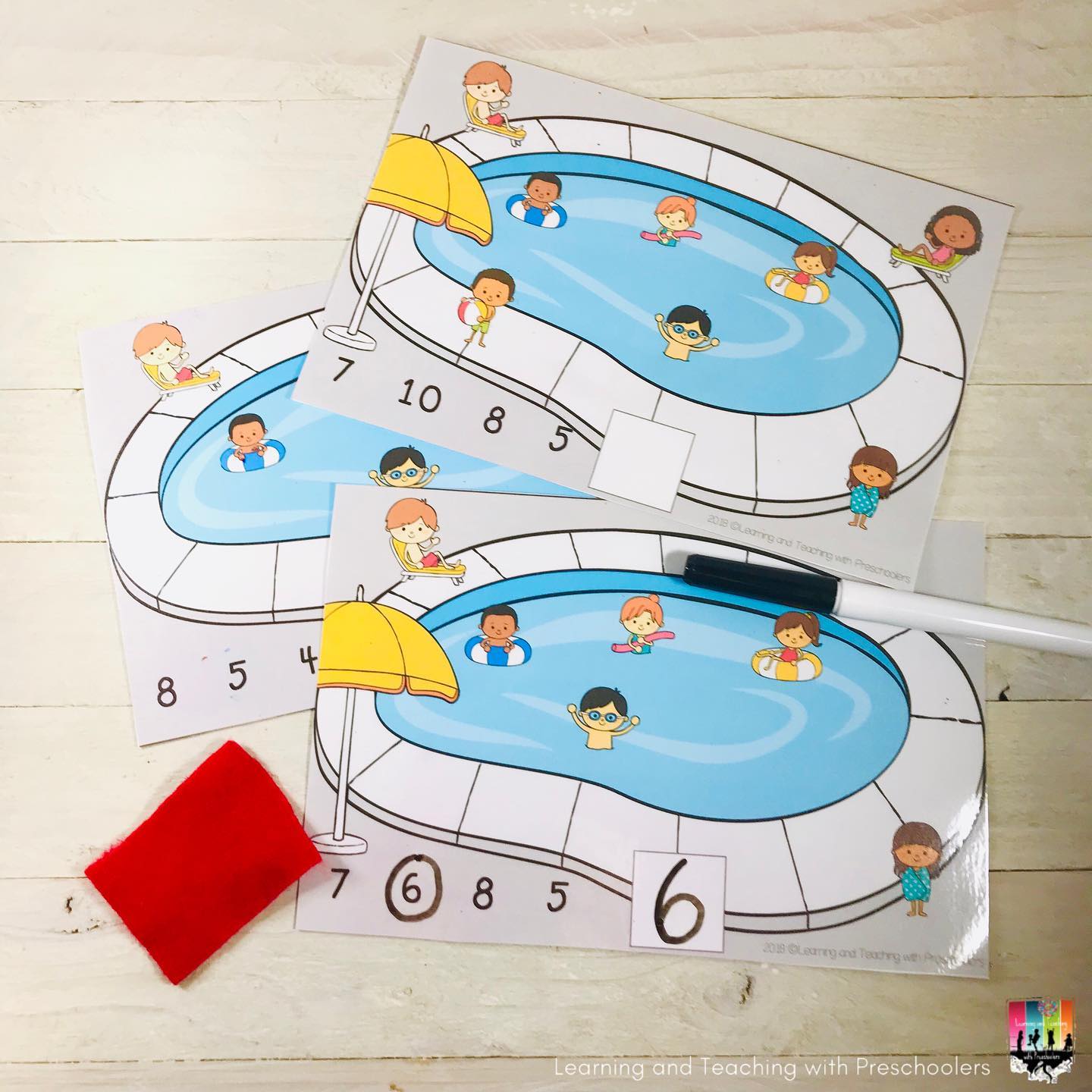 Splish Splash Count Find and... - Teaching with Preschoolers