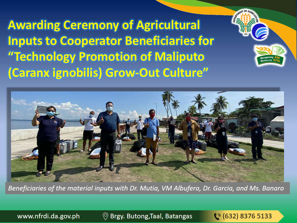 NFRDI Philippines - DA-NFRDI through its Freshwater Fisheries Research ...