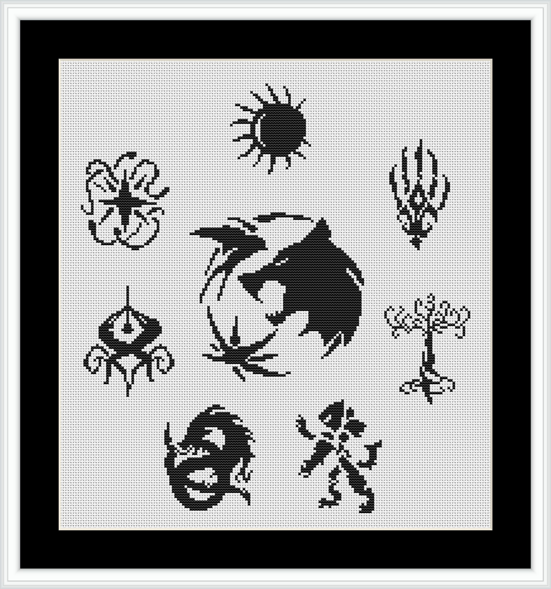 SkoStitch - FREE PATTERN! THE WITCHER SEASON 1 TAGS...