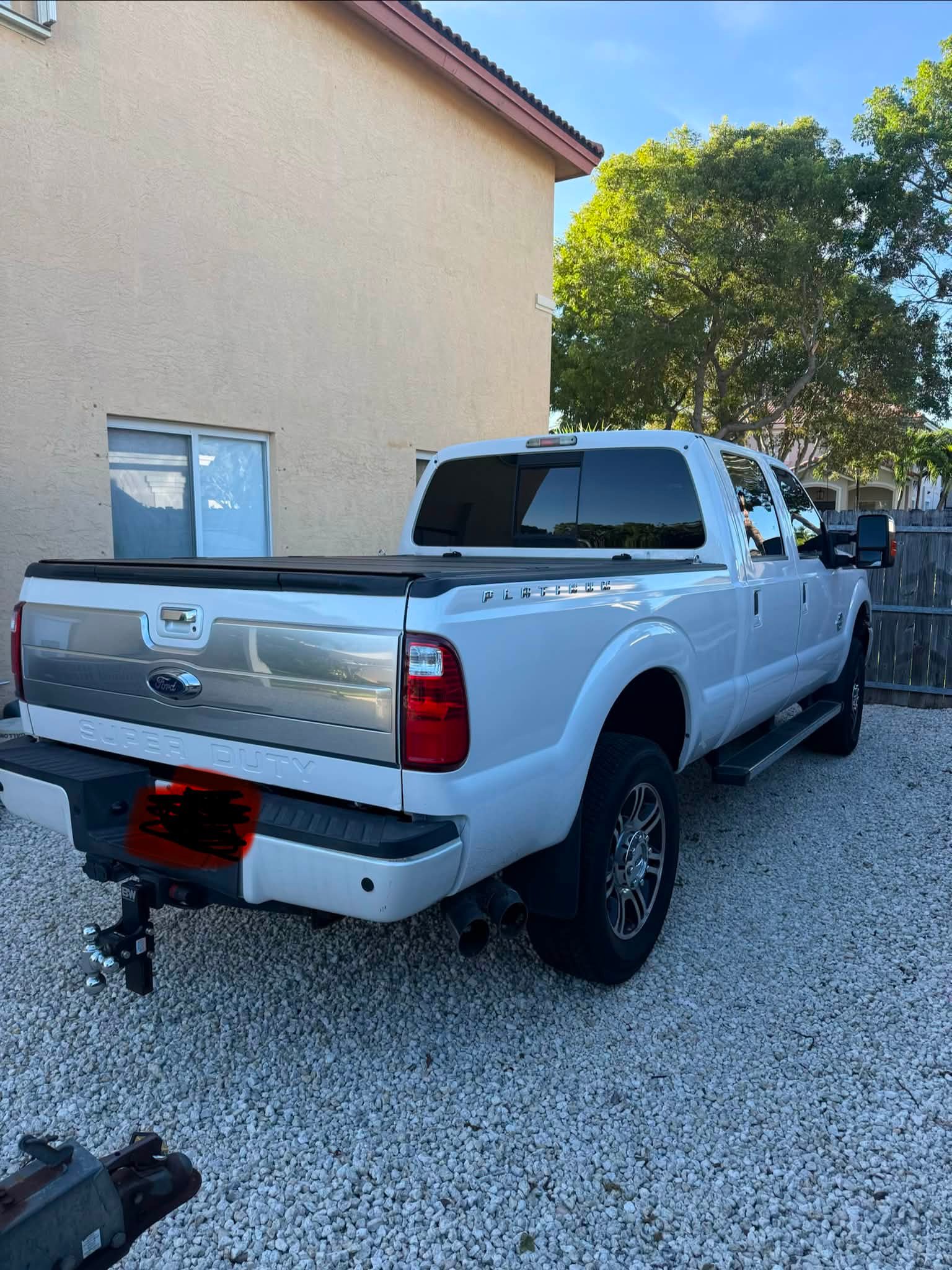 2016 Ford F-350 SRW Platinum for sale with 135k miles