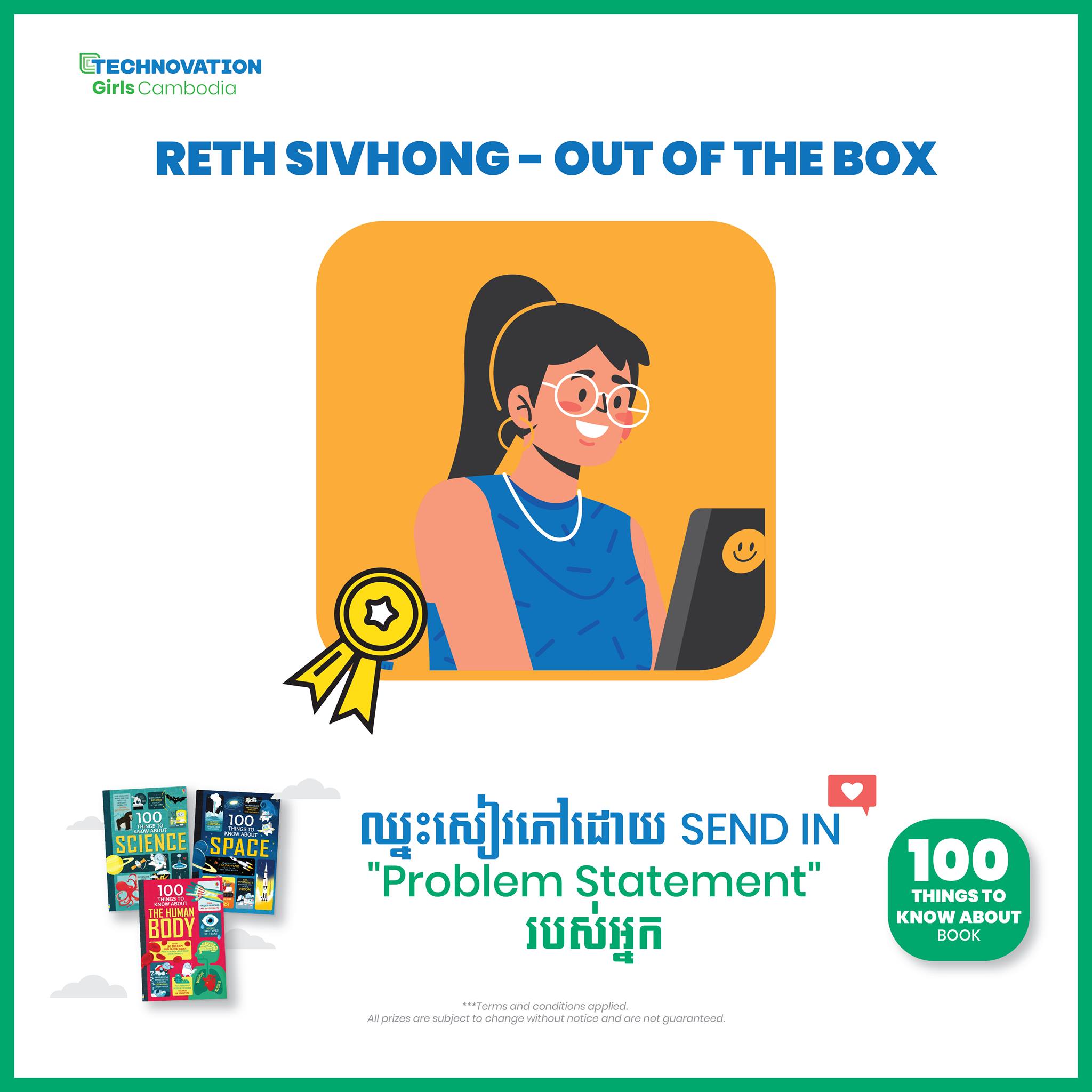 🤗 Congratulations Sivhong! You... - Technovation Cambodia | Facebook