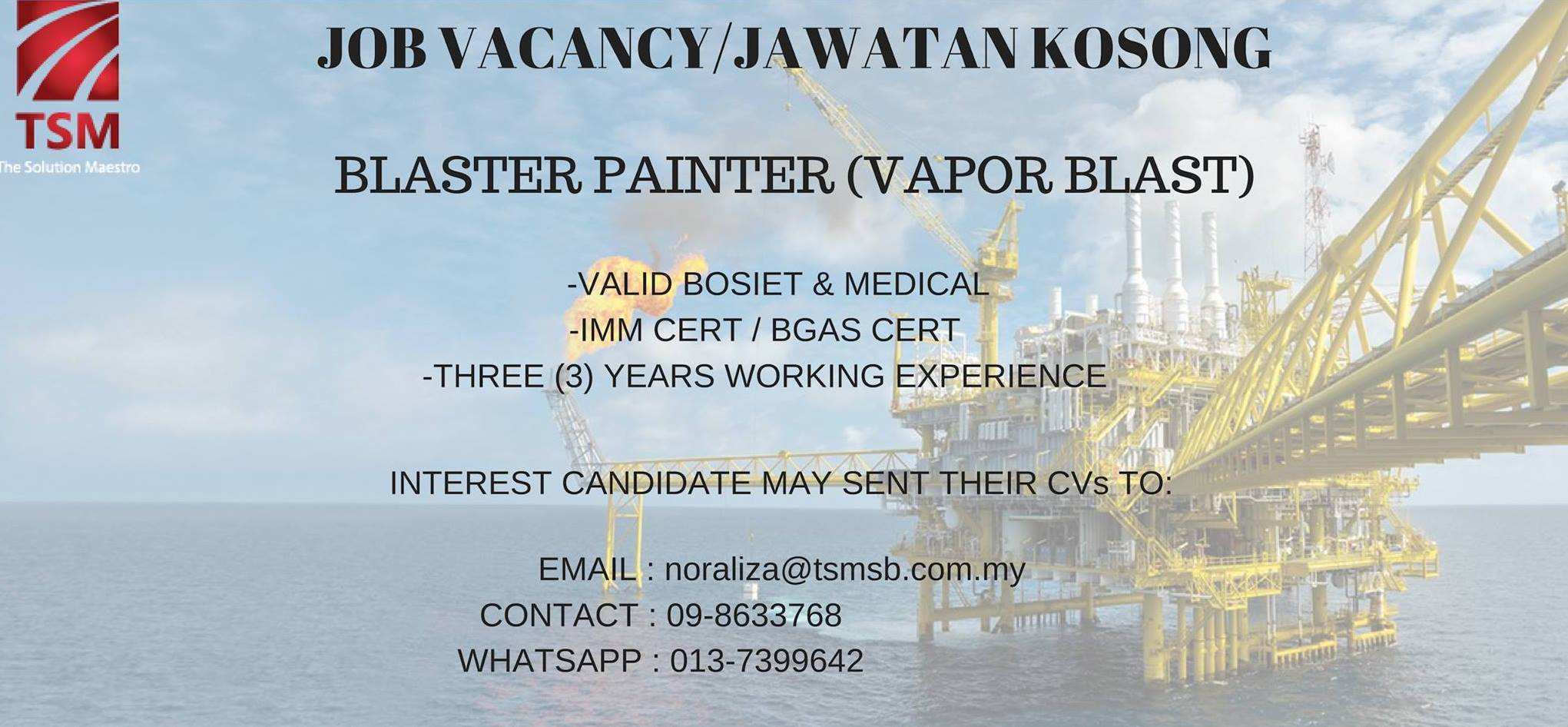Tsm Maintenance Construction Services Sdn Bhd
