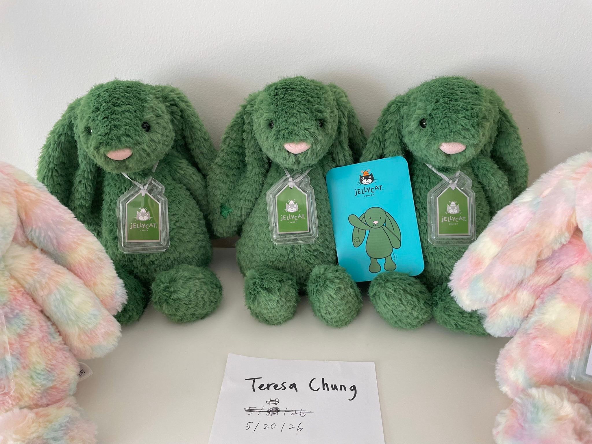 Luxe Lazulia bunny restock available at same price