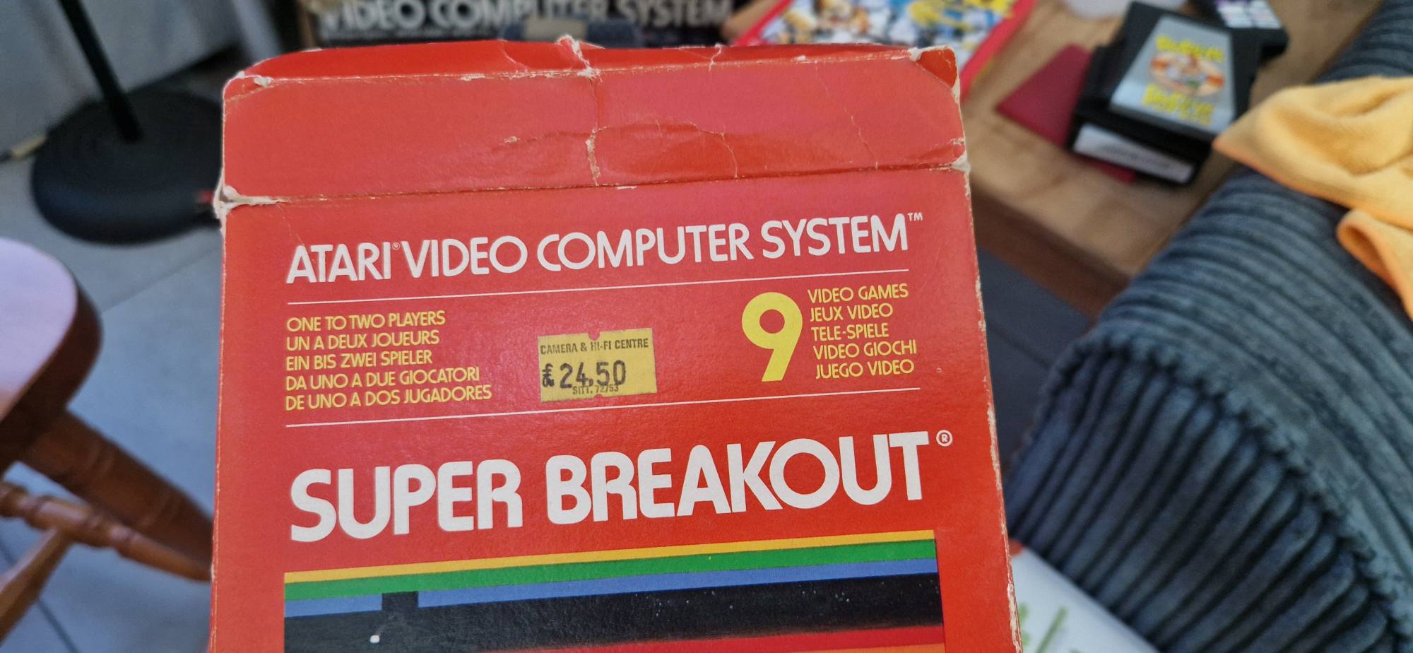 Atari 2600 games were expensive for parents