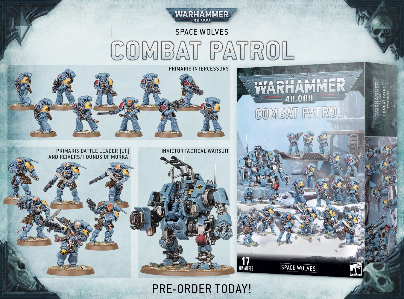 Check out the full set of miniatures you get in the Combat Patrol 