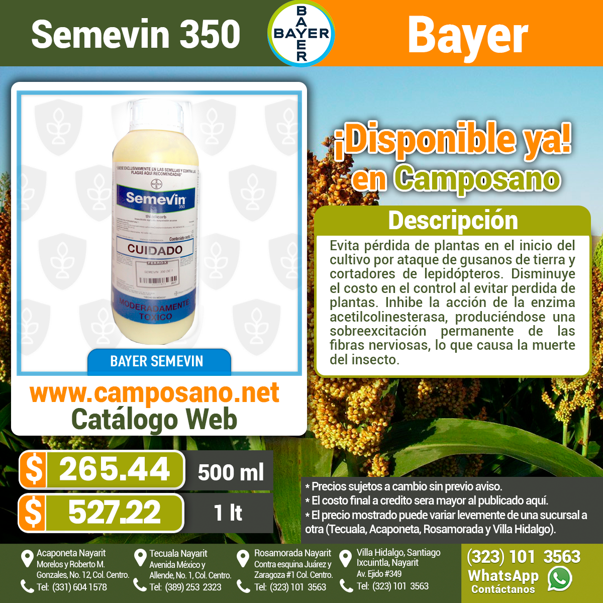 Camposano - 🌱 Camposano | Para una gran cosecha. Protege...