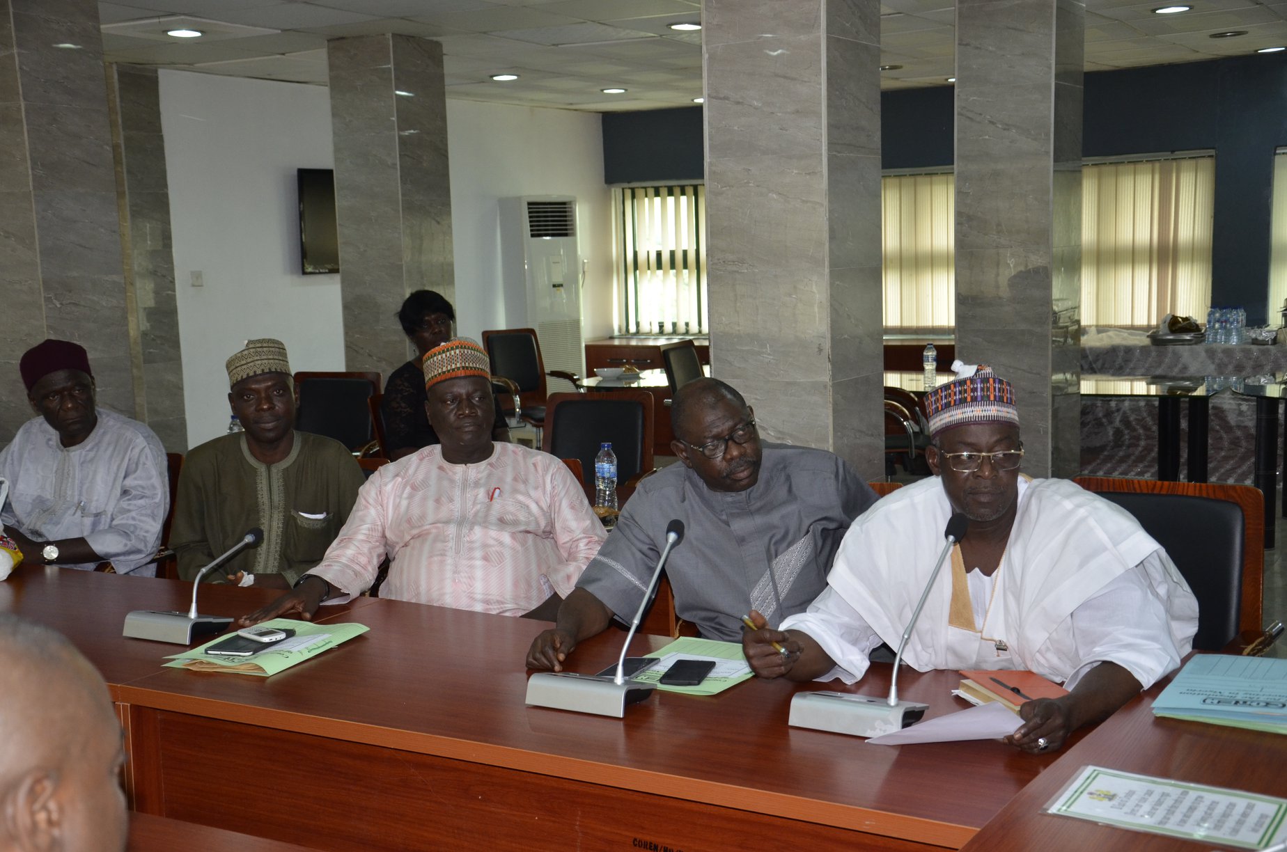 The President of COREN Engr. A. A. Rabiu, FNSE meets with the Members ...