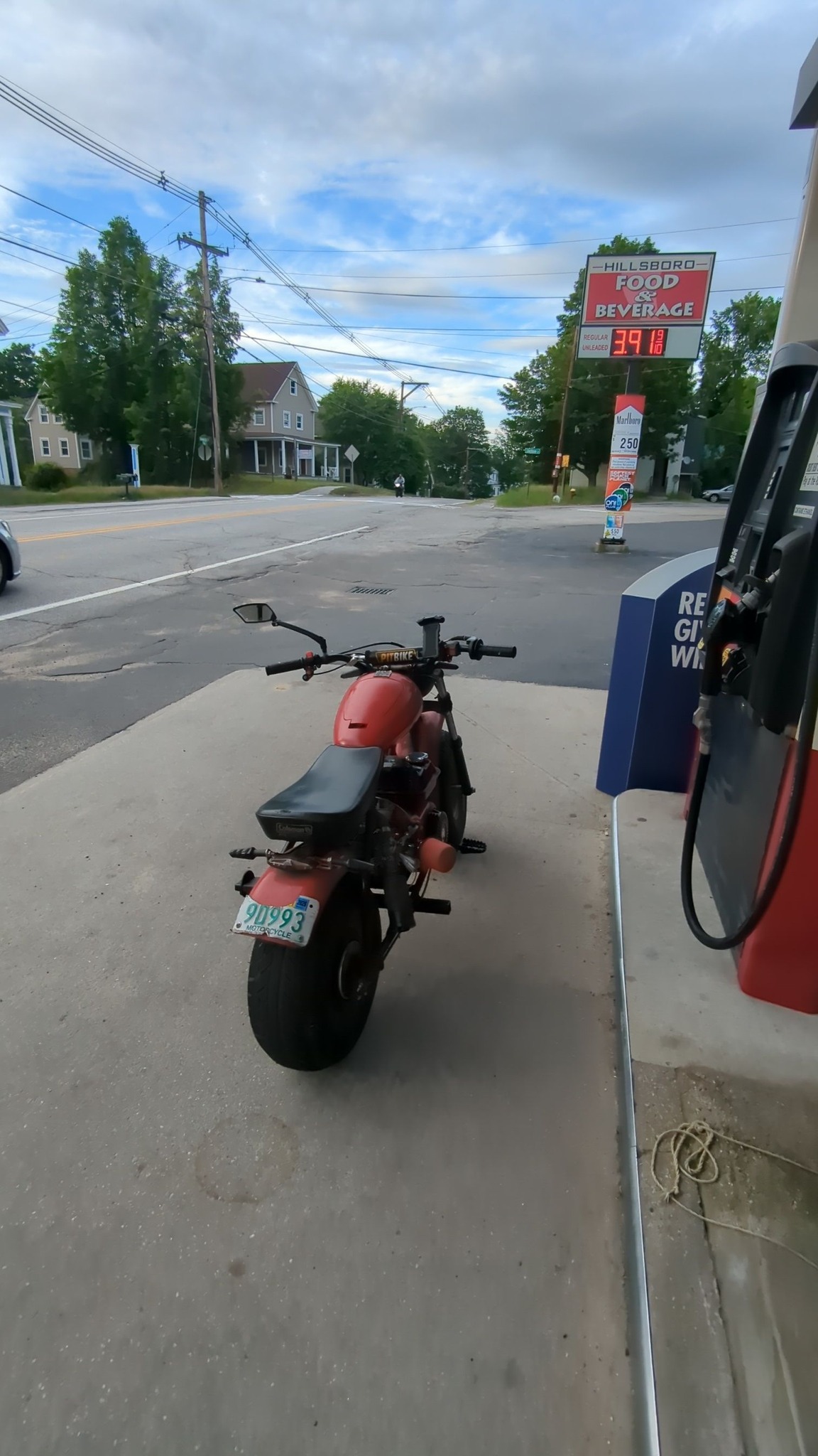 What's a realistic price for a street-legal mini bike?