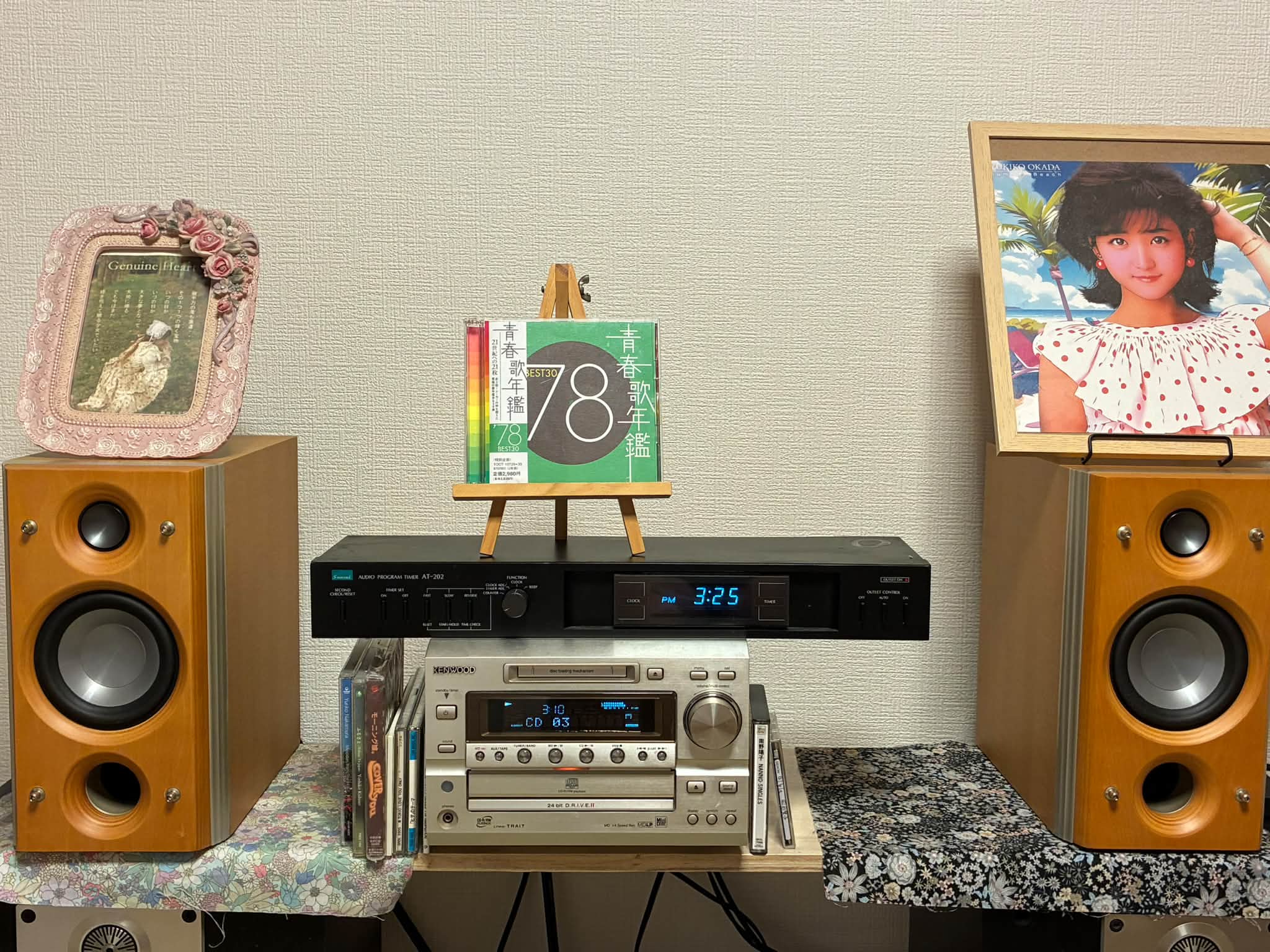 1983年製のTechnics SB-M5。多分20年振りぐらいに聴くんだけど