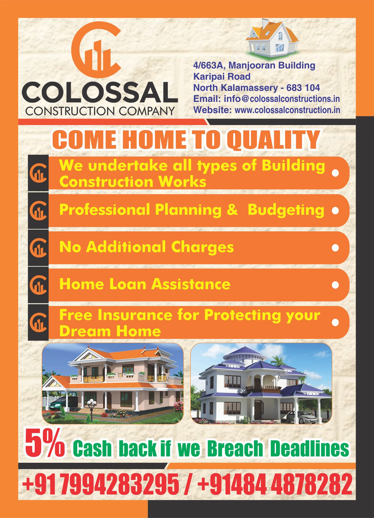 Colossal Construction Company | Kochi
