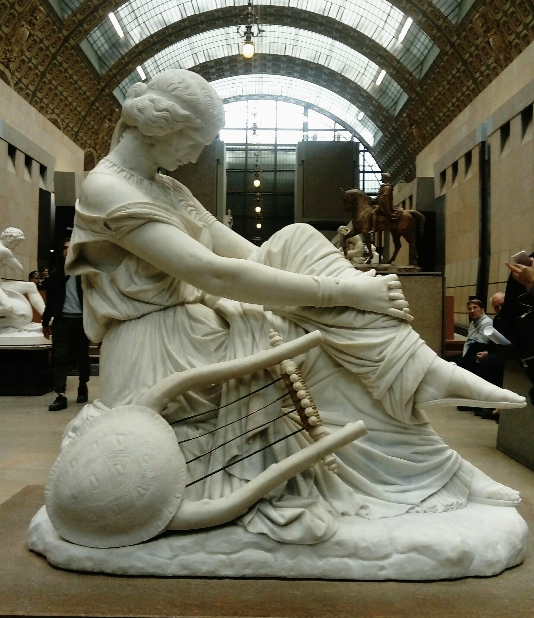 西洋美術 樹脂彫刻 ジェームズ・プラディエ SAPPHO C 4763A Jean