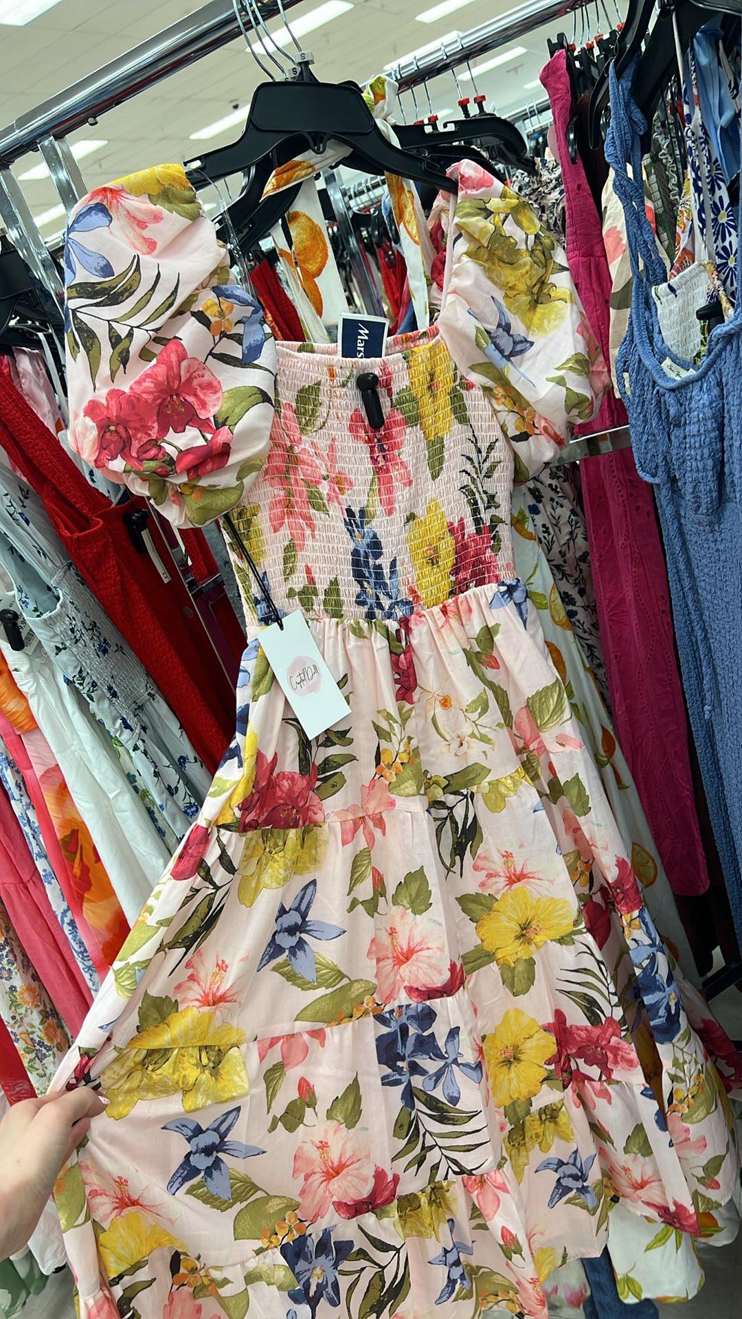 You sure don't miss a thing. Yes, the dress I wore last night was my @tjmaxx / @marshalls find from last week from my Stories (yes, I bought it!). It's French Connection