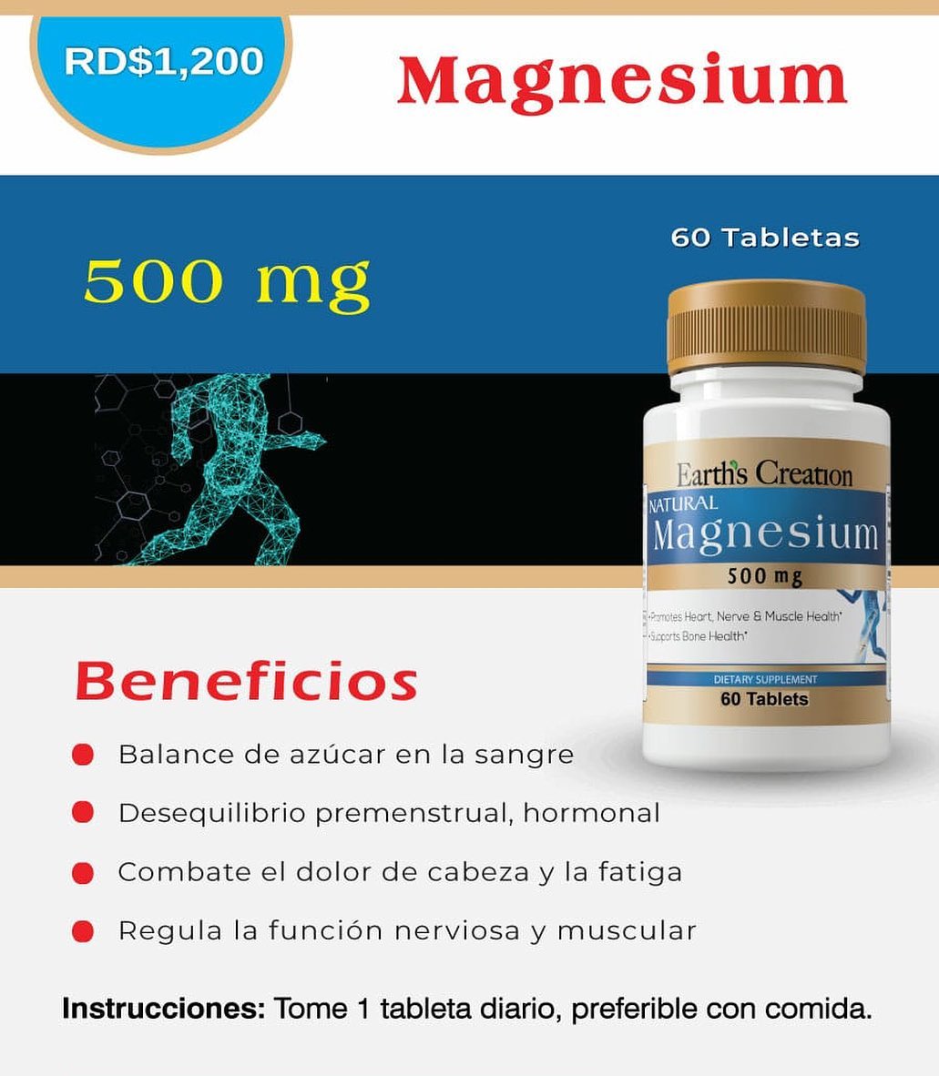 🌿💕 Magnesium 500 💕🌿 De... - Magic Supplements by ASRIM