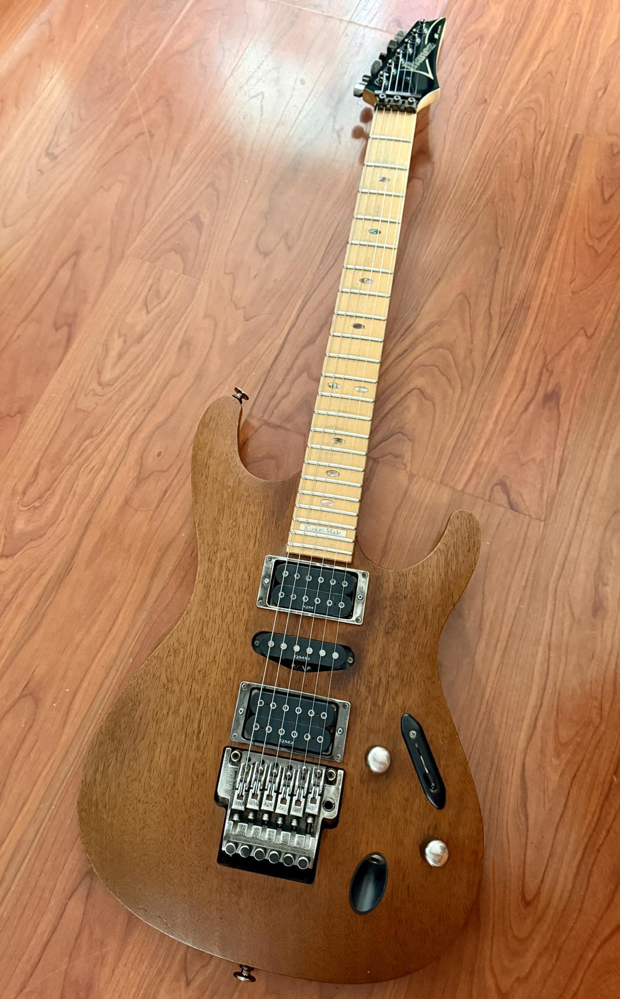Ibanez S540 FM, 1997, handcrafted in JP, revamping 2025. A