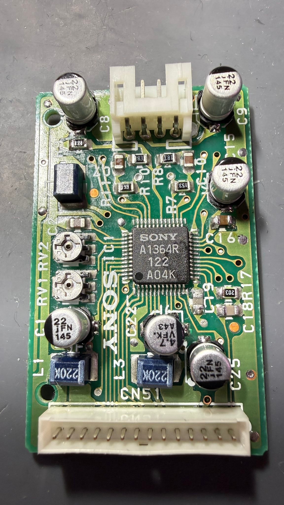 Just got my new first ever DAT Sony 57ES and recapped RF board