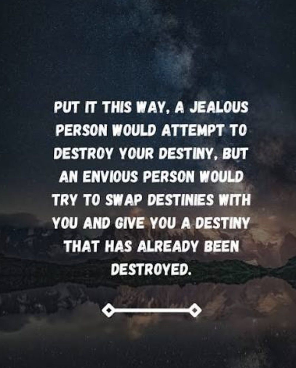 Dealing with jealous people and their destructive behavior